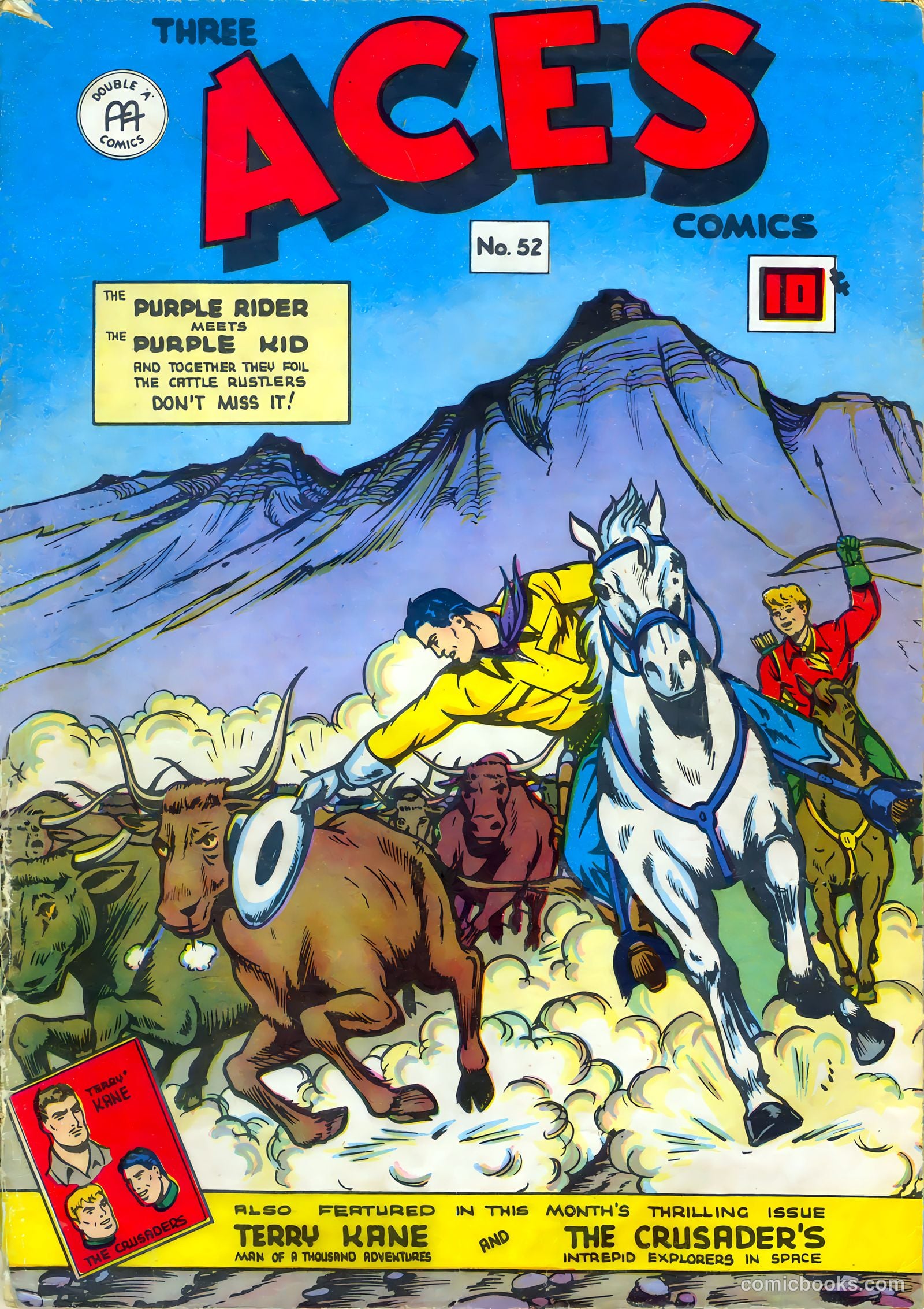 Three Aces Comics #52 — page 1 of 52