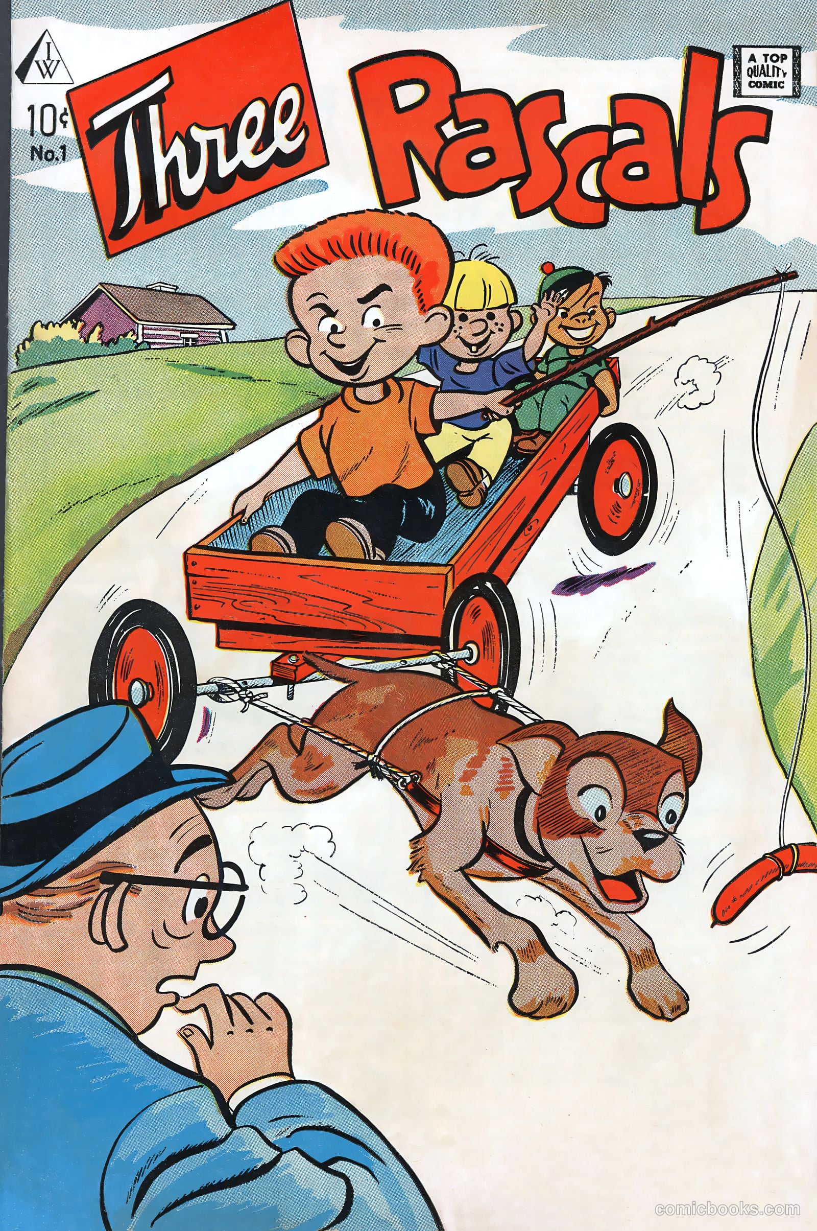 Three Rascals #1 — page 1 of 36