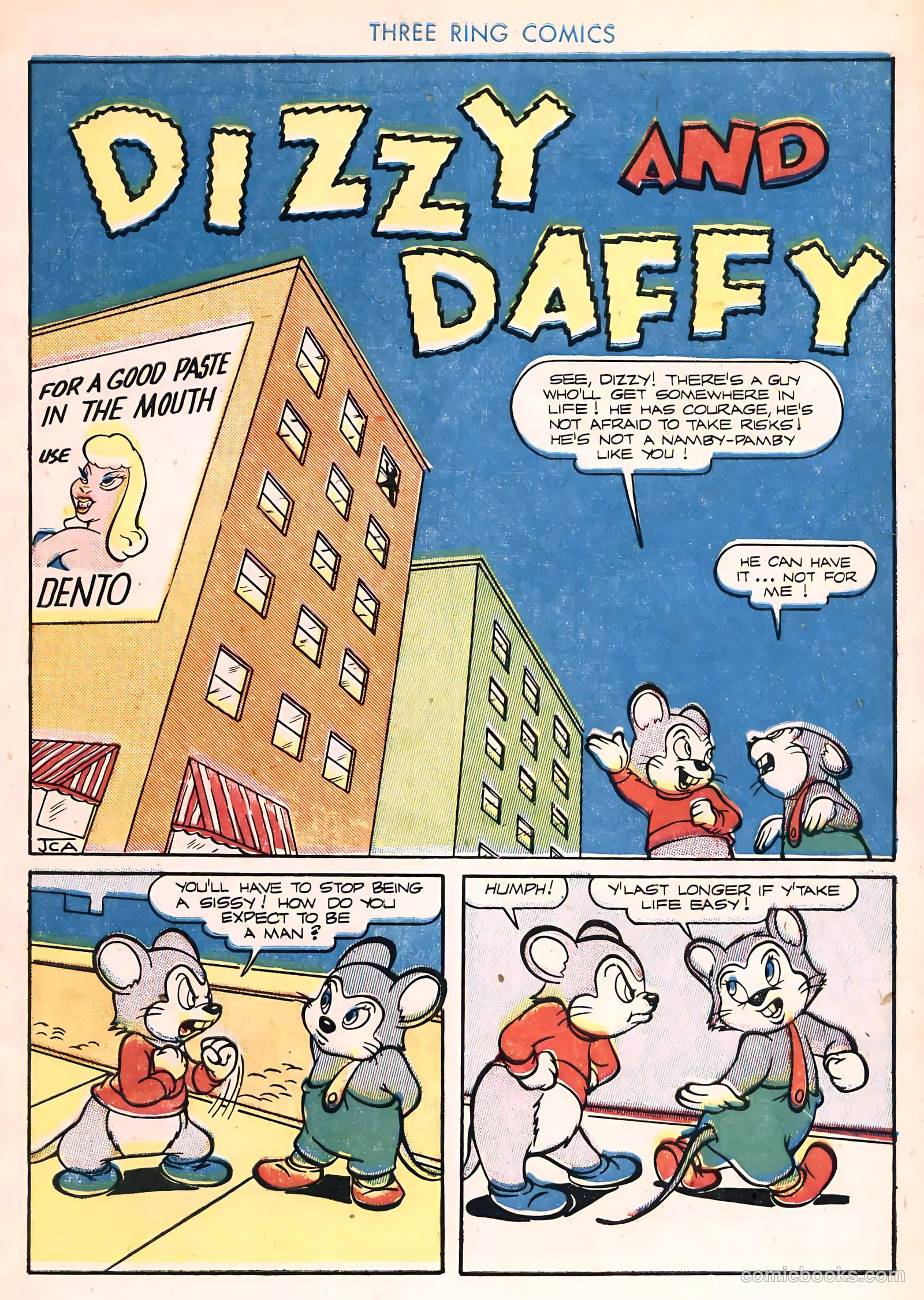 Three Ring Comics #1 — page 3 of 52