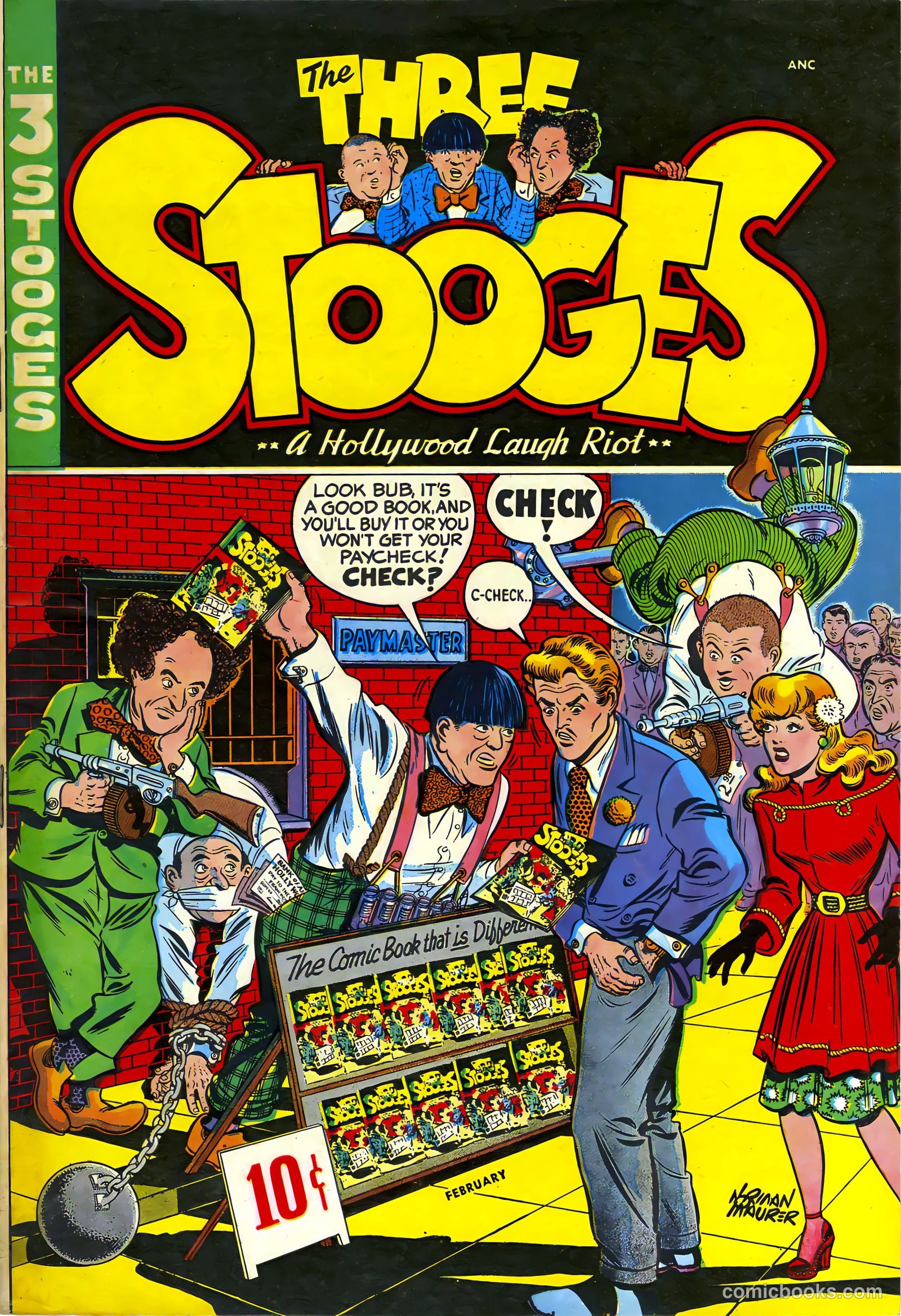 Three Stooges #1 — page 1 of 36