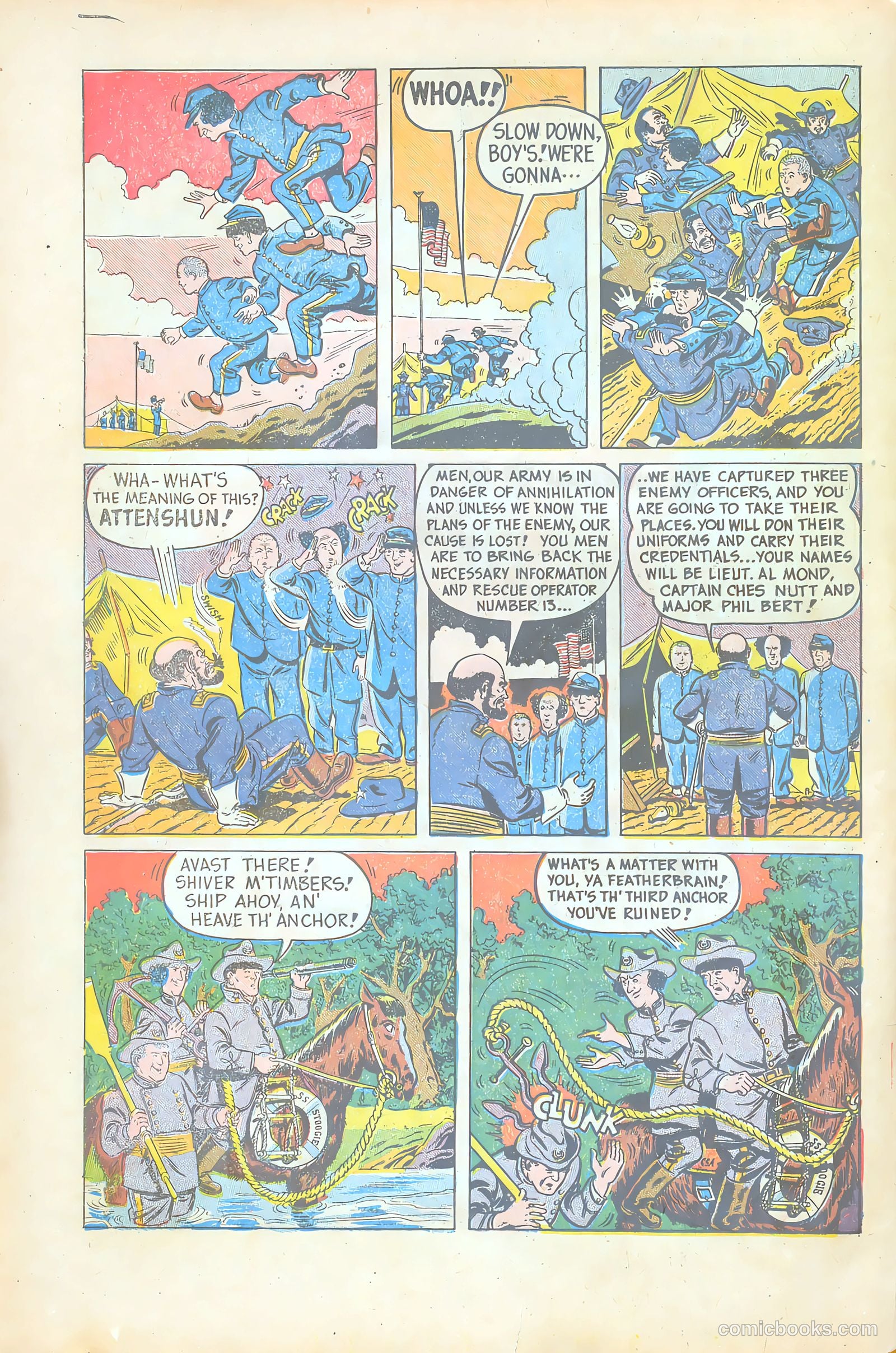 Three Stooges #1 — page 4 of 36