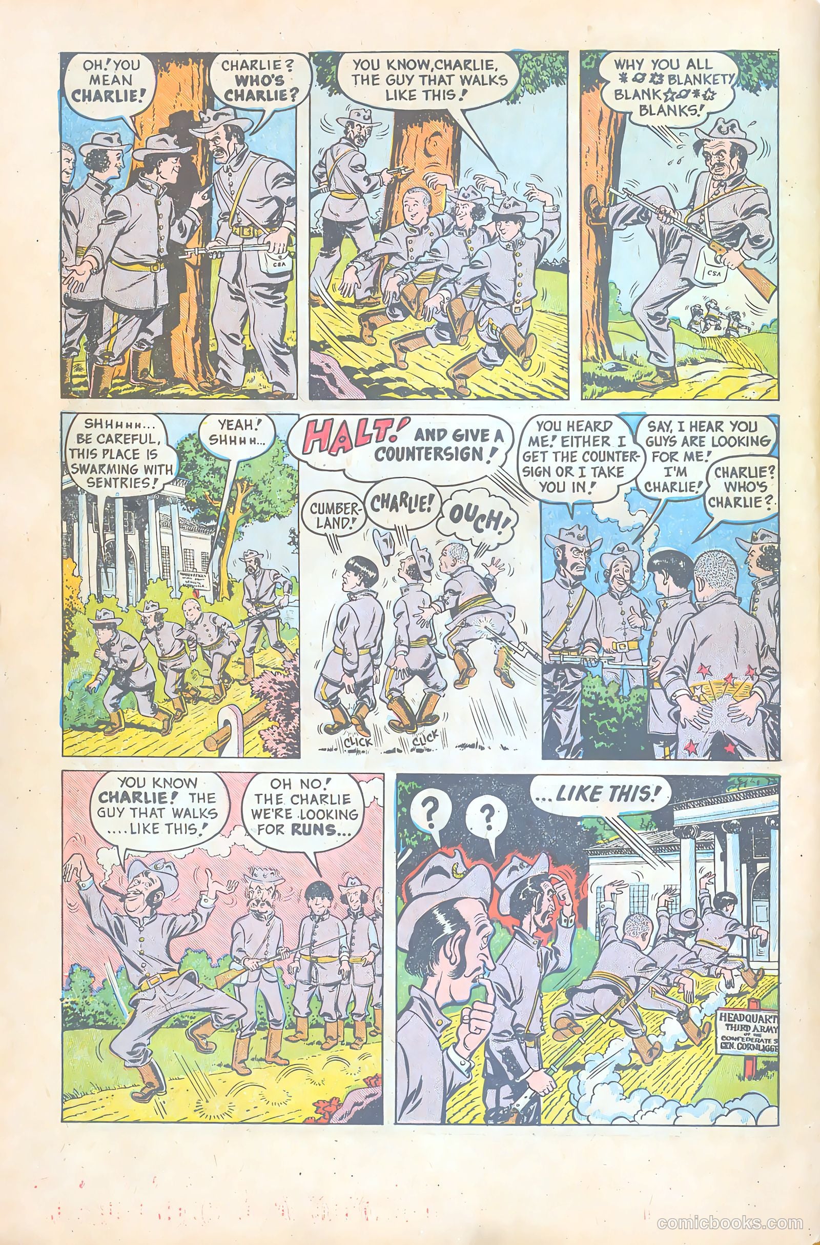 Three Stooges #1 — page 6 of 36
