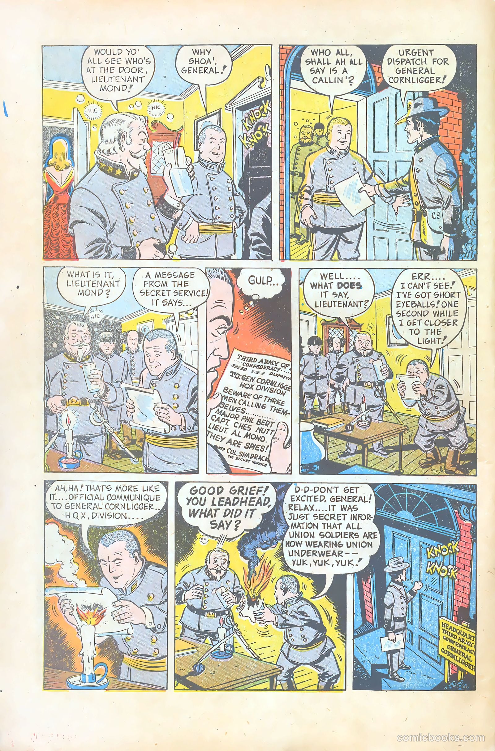Three Stooges #1 — page 8 of 36
