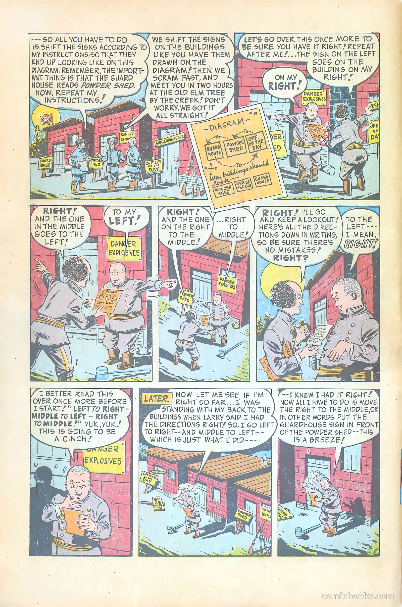 Three Stooges #1 — page 10 of 36