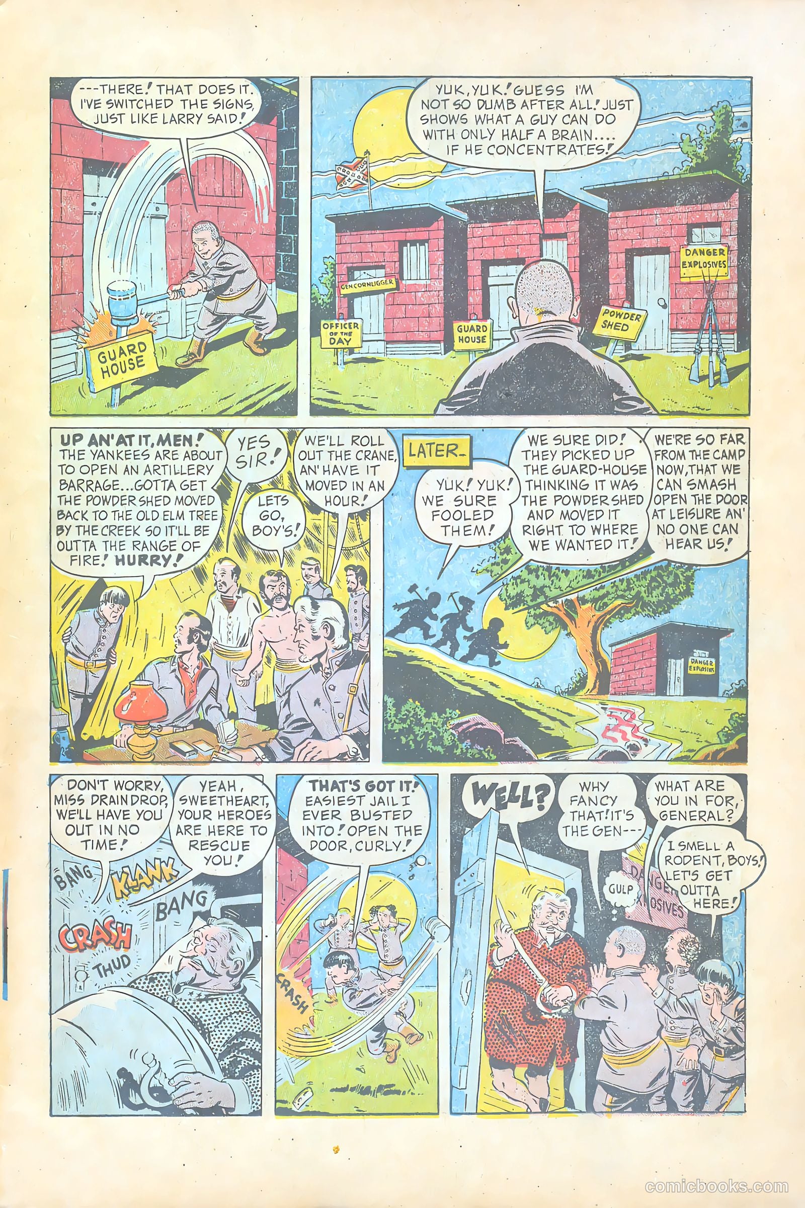 Three Stooges #1 — page 11 of 36