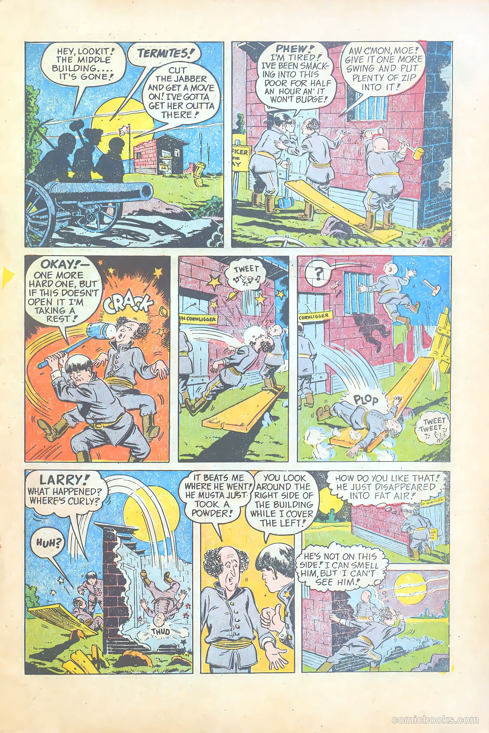 Three Stooges #1 — page 13 of 36