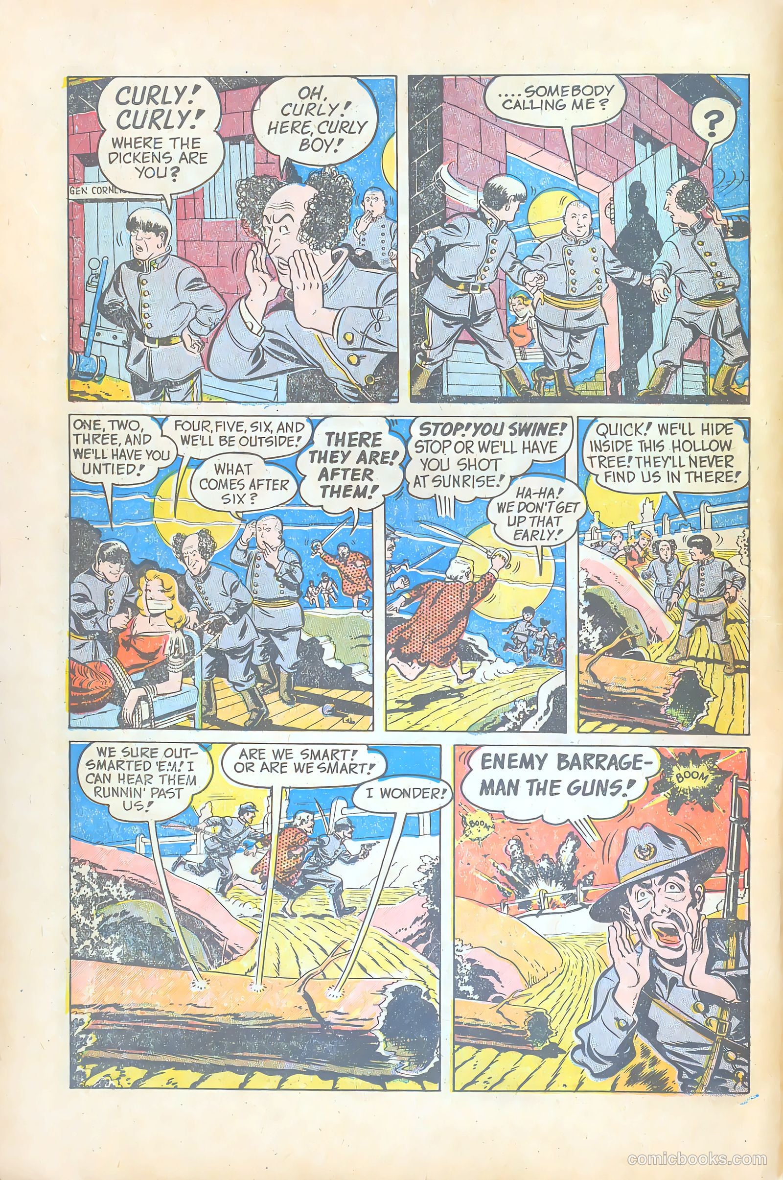 Three Stooges #1 — page 14 of 36