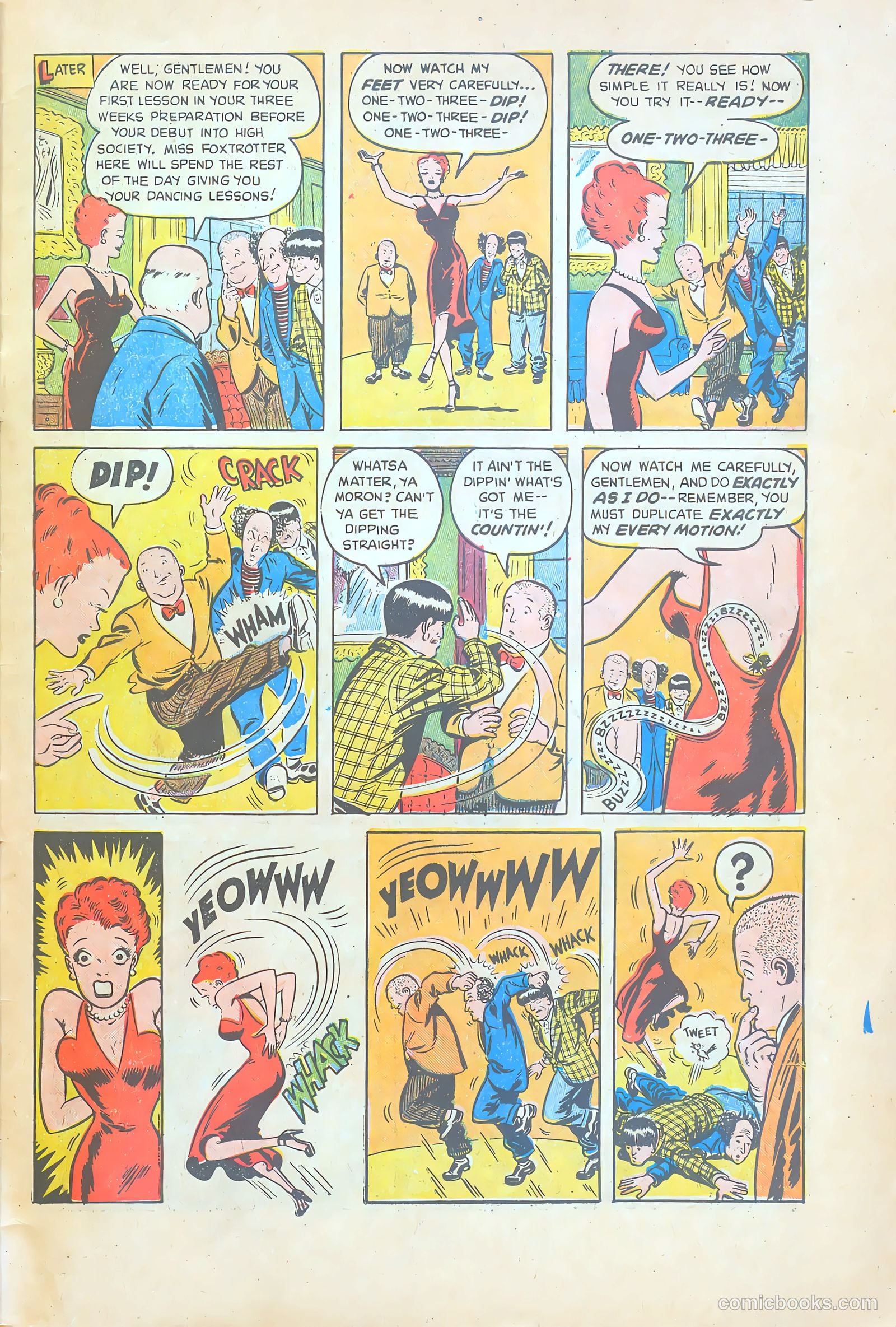 Three Stooges #1 — page 31 of 36