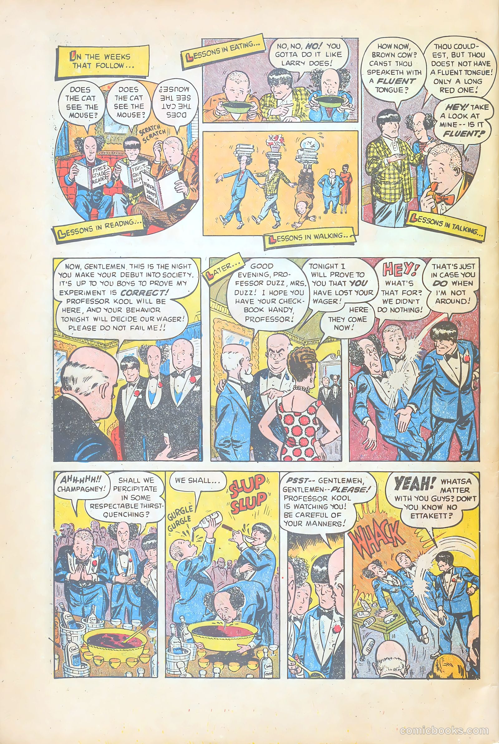 Three Stooges #1 — page 32 of 36