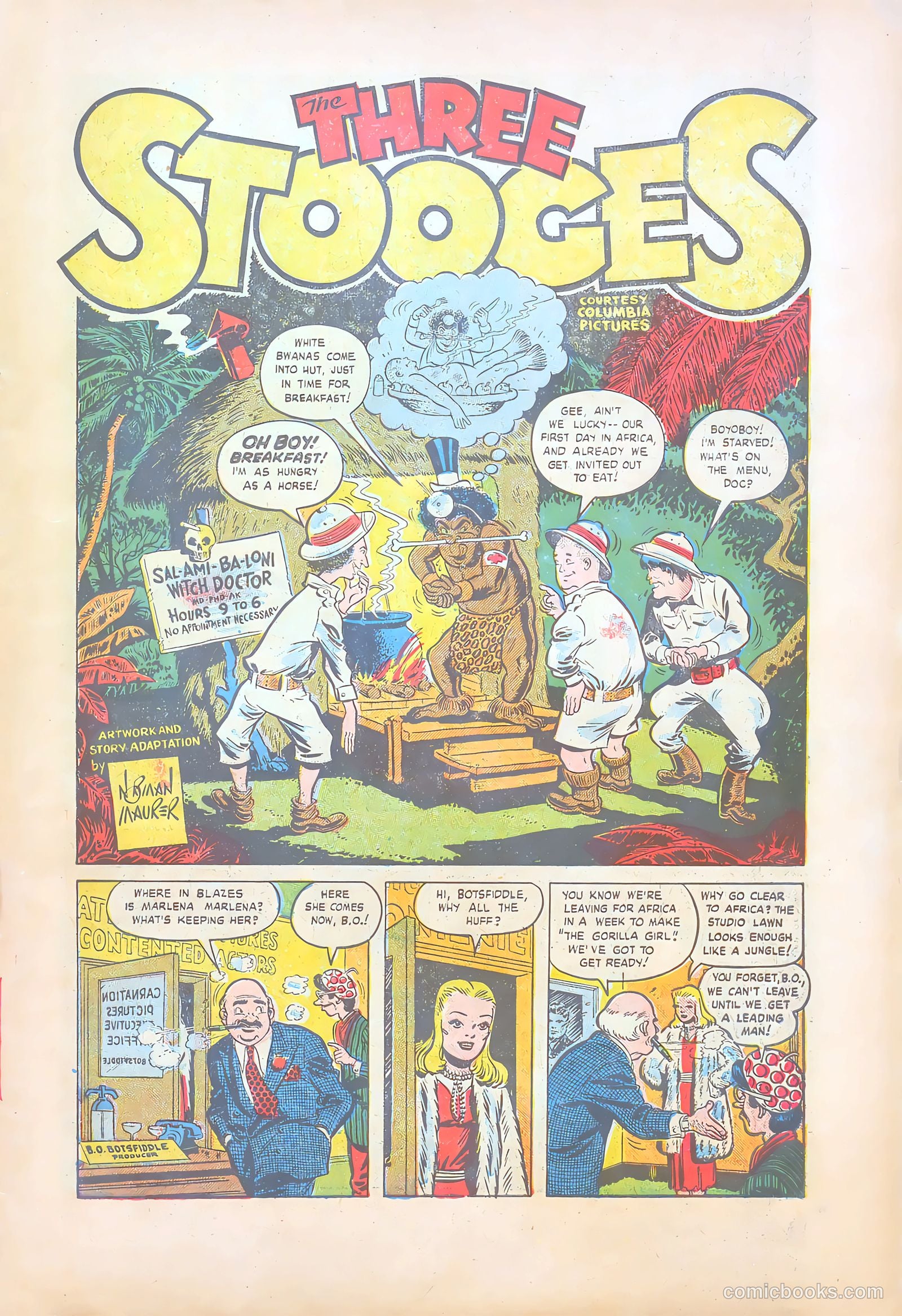 Three Stooges #2 — page 3 of 36