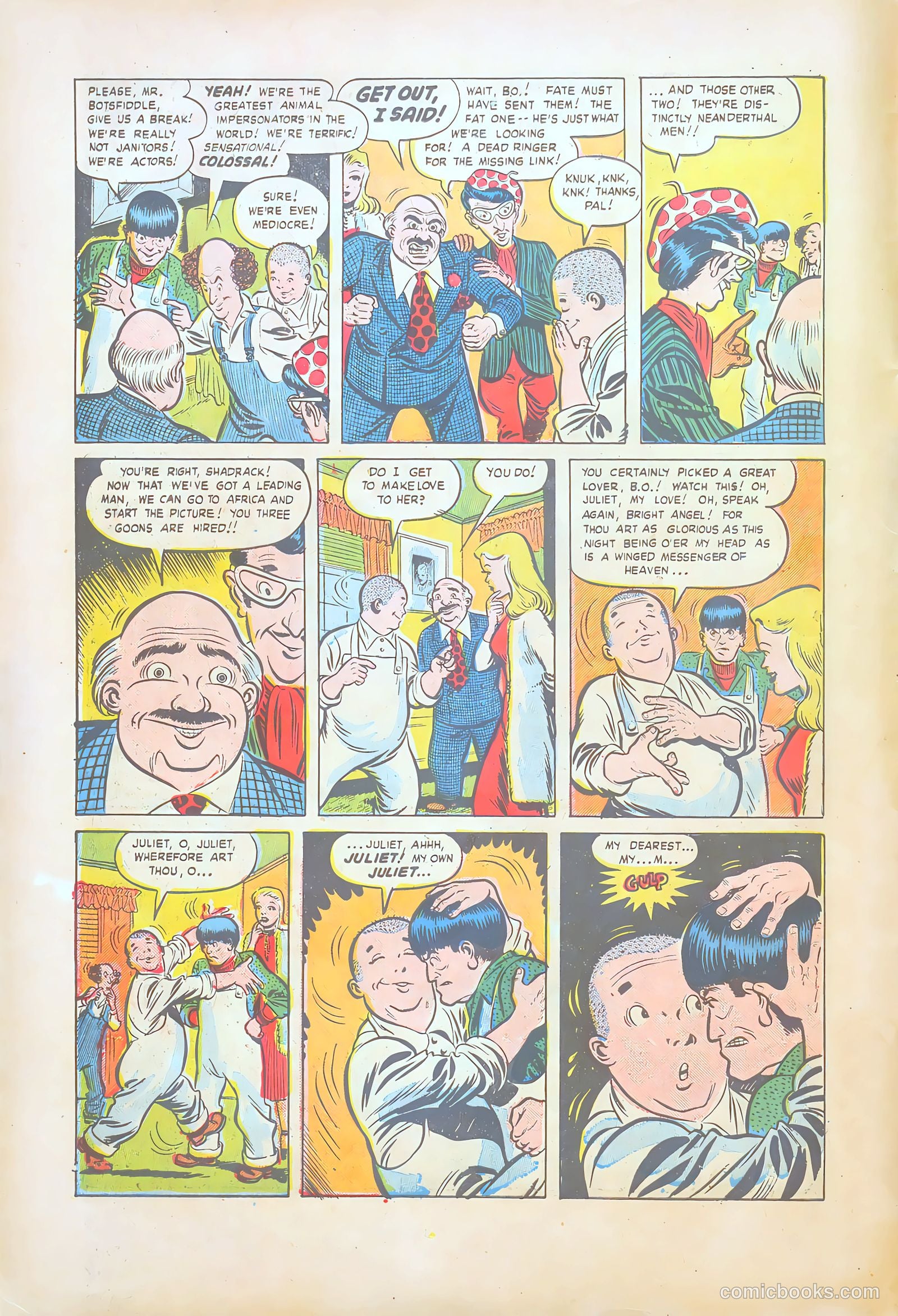 Three Stooges #2 — page 6 of 36