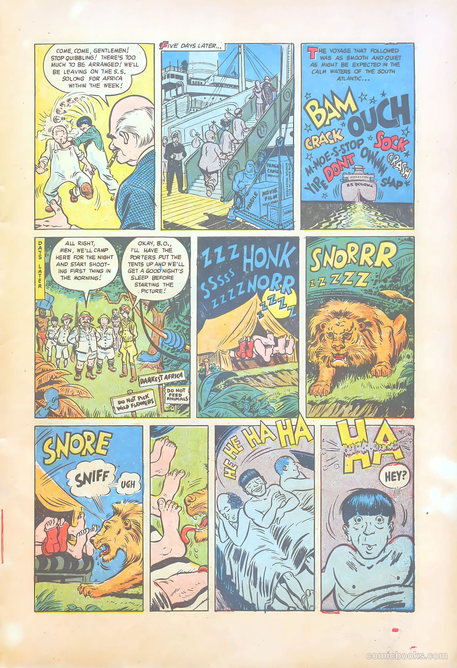 Three Stooges #2 — page 7 of 36