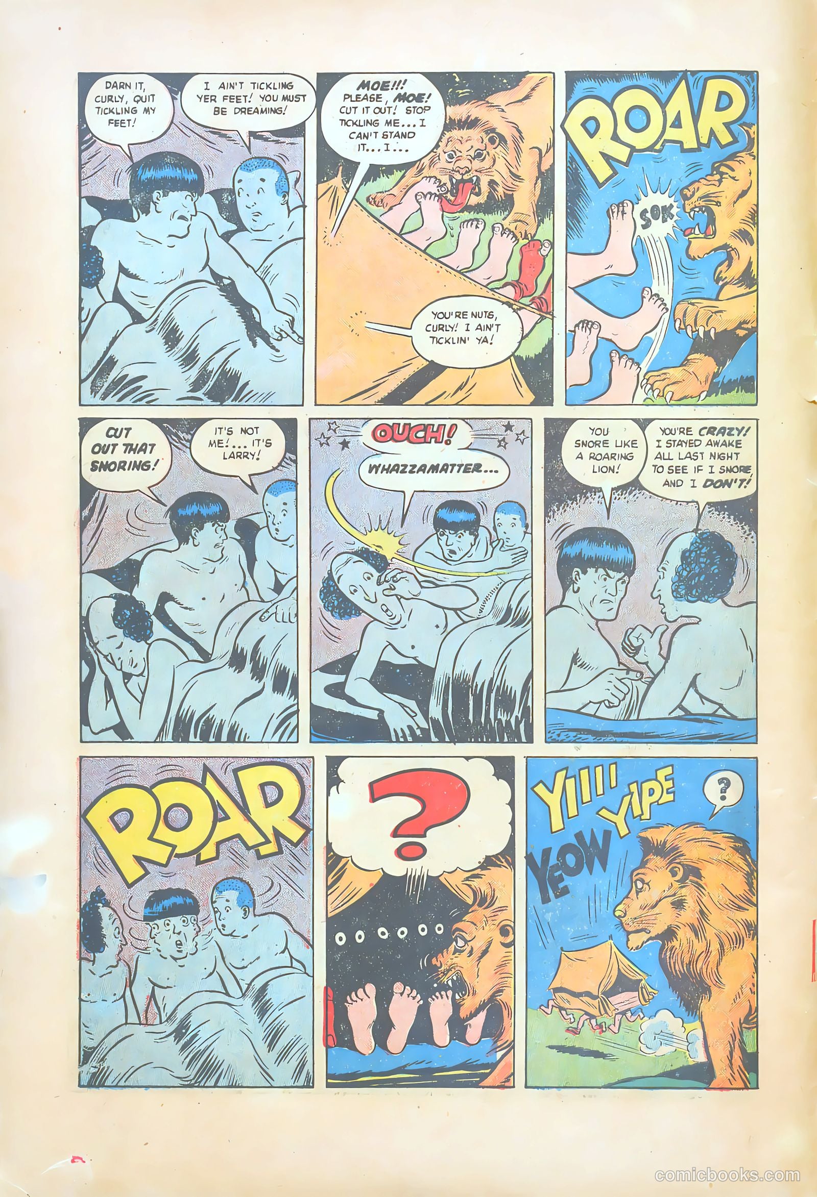 Three Stooges #2 — page 8 of 36
