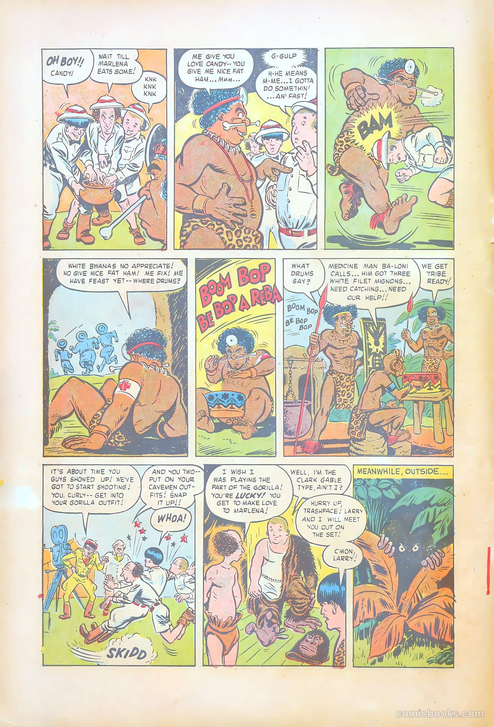 Three Stooges #2 — page 10 of 36