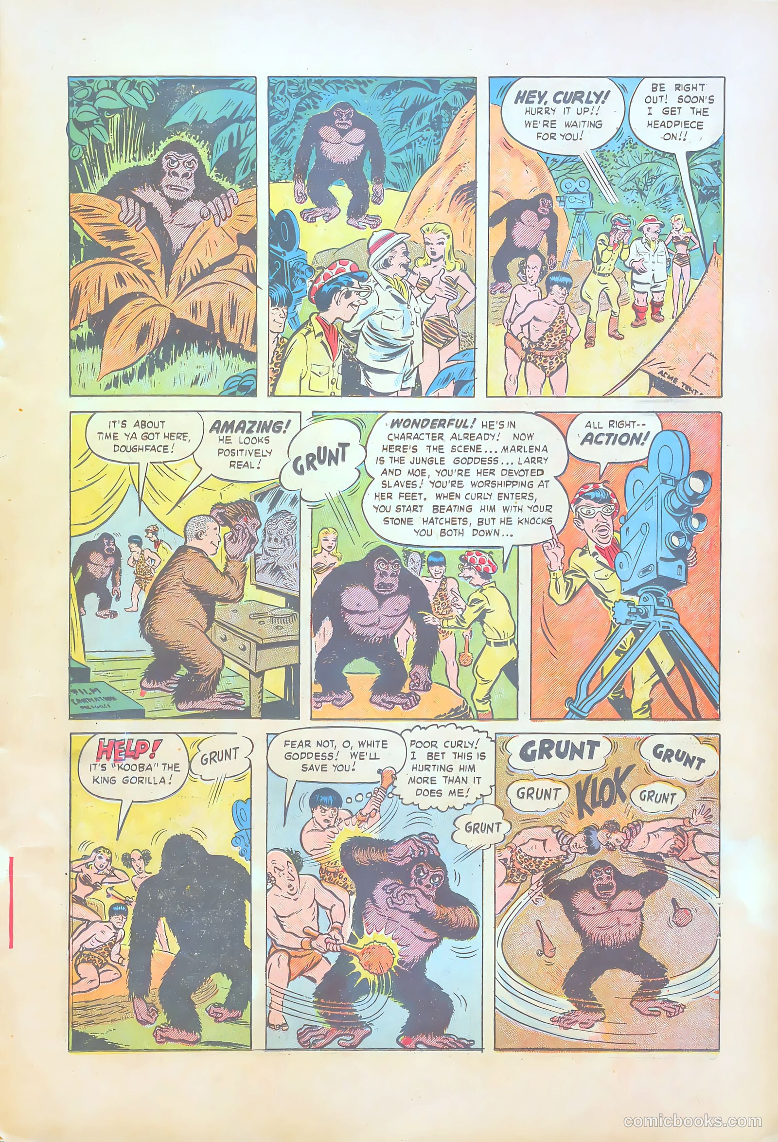 Three Stooges #2 — page 11 of 36