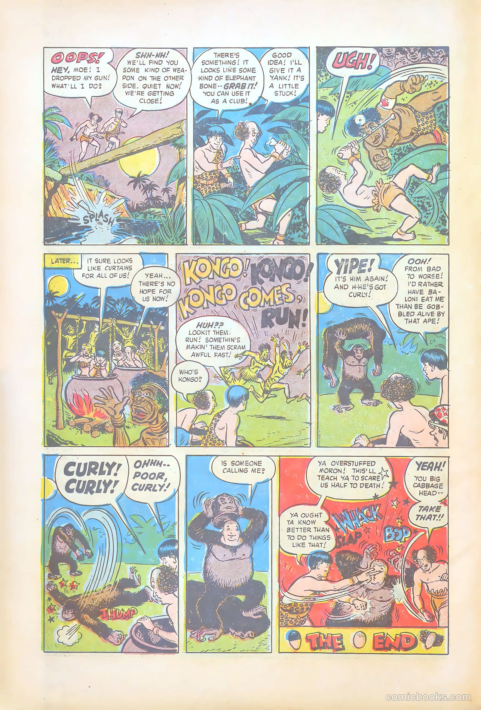 Three Stooges #2 — page 18 of 36