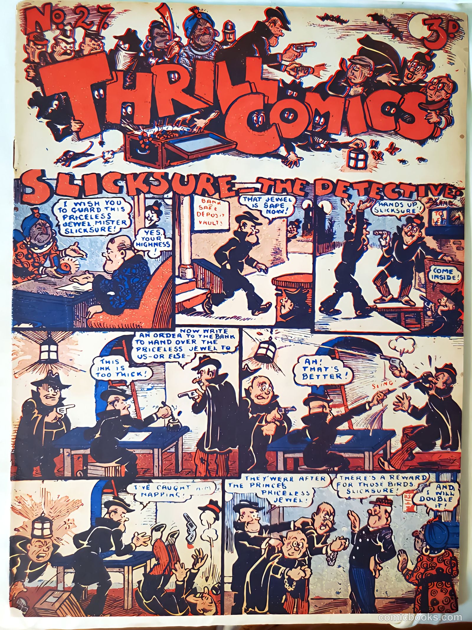 Thrill Comics #27 — page 1 of 16