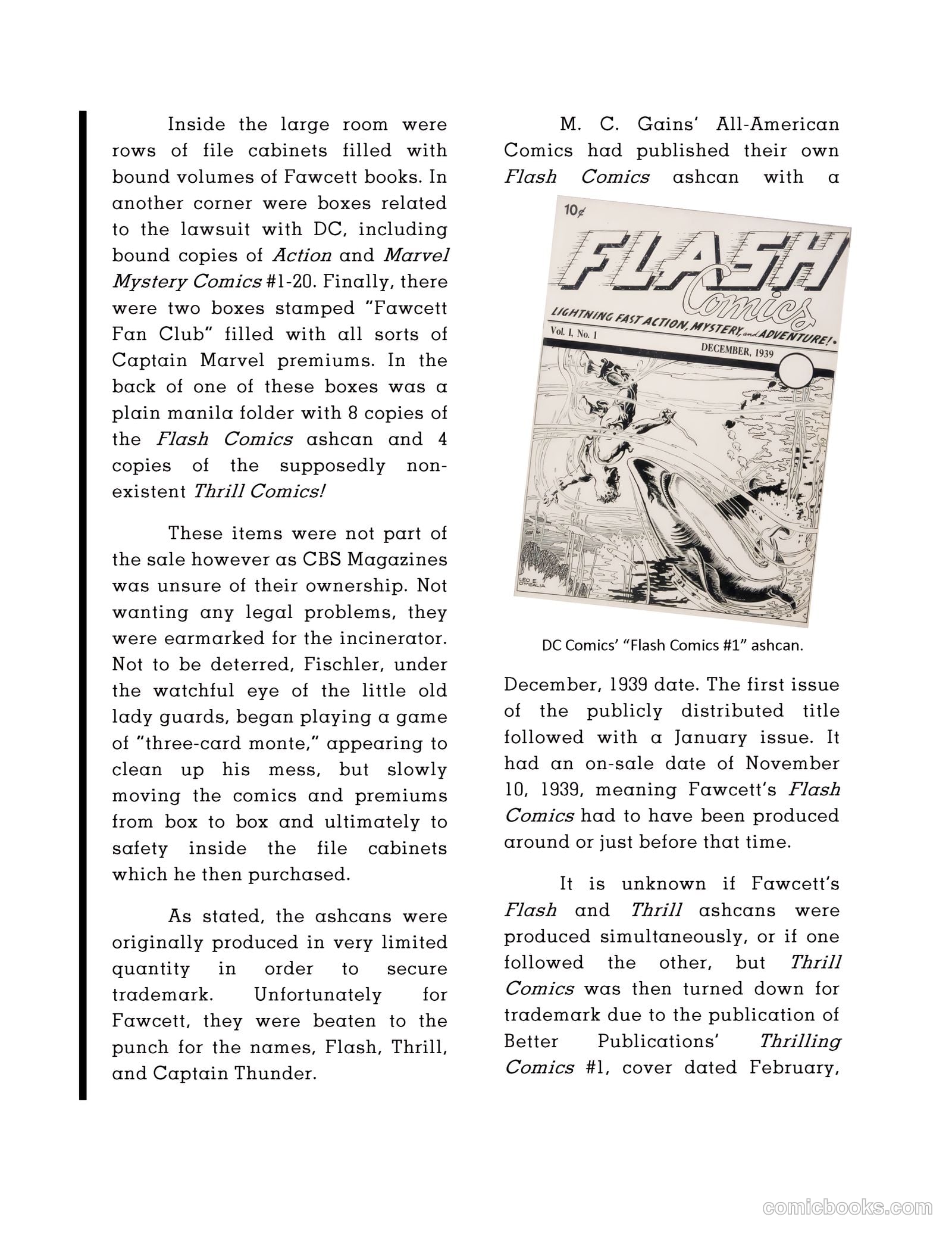 Thrill Comics [ashcan] #1 — page 2 of 29
