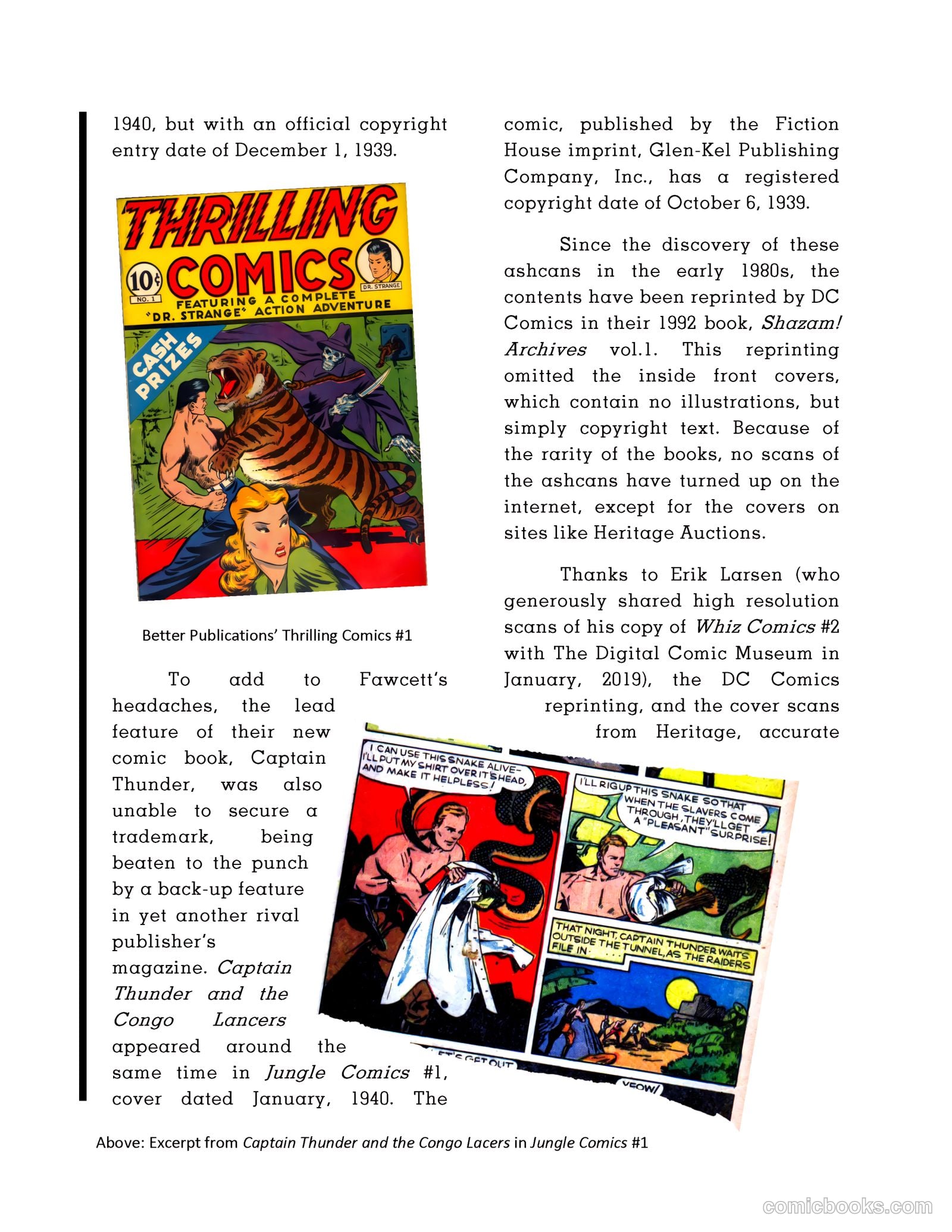 Thrill Comics [ashcan] #1 — page 3 of 29