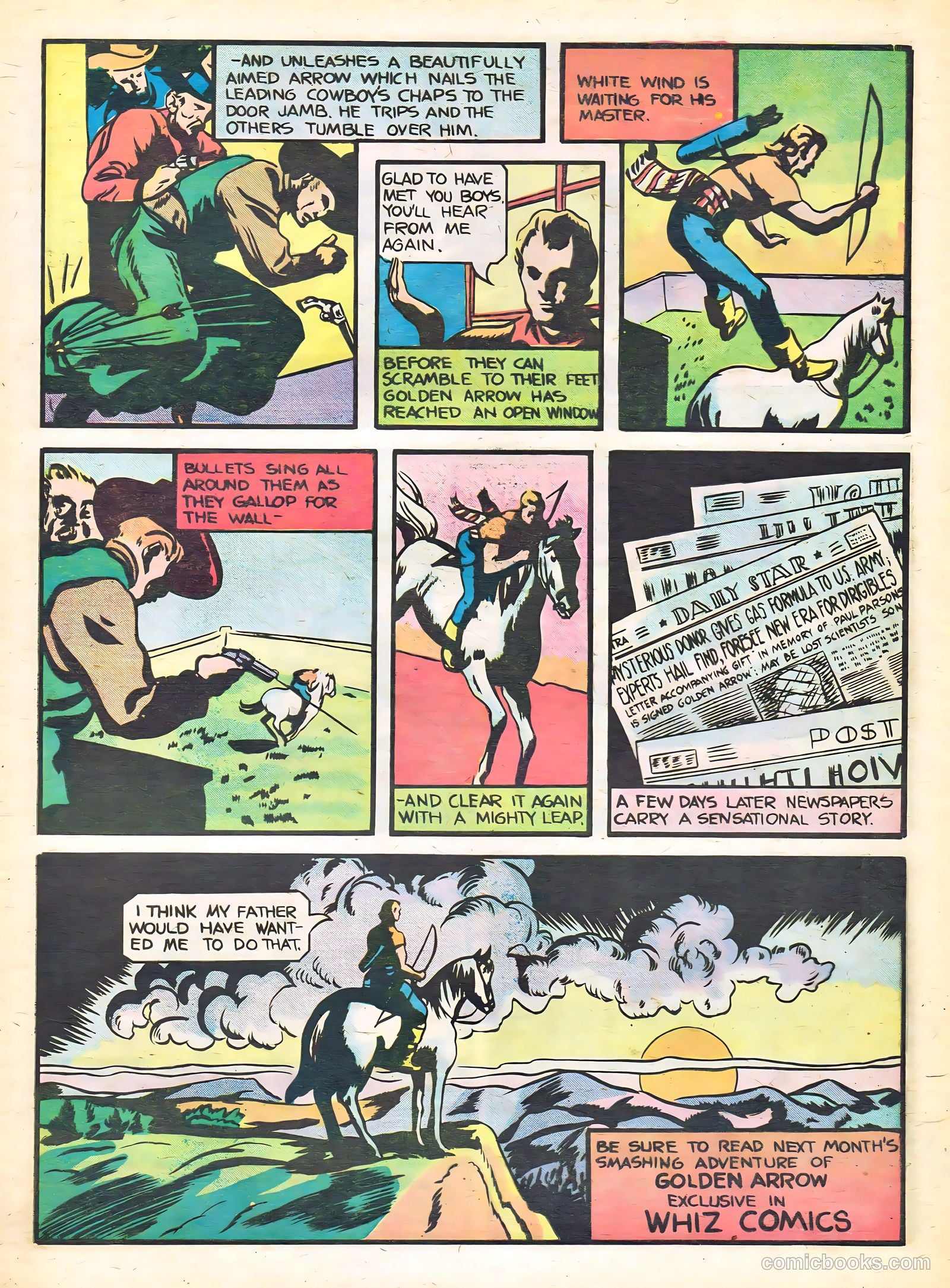 Thrill Comics [ashcan] #1 — page 29 of 29