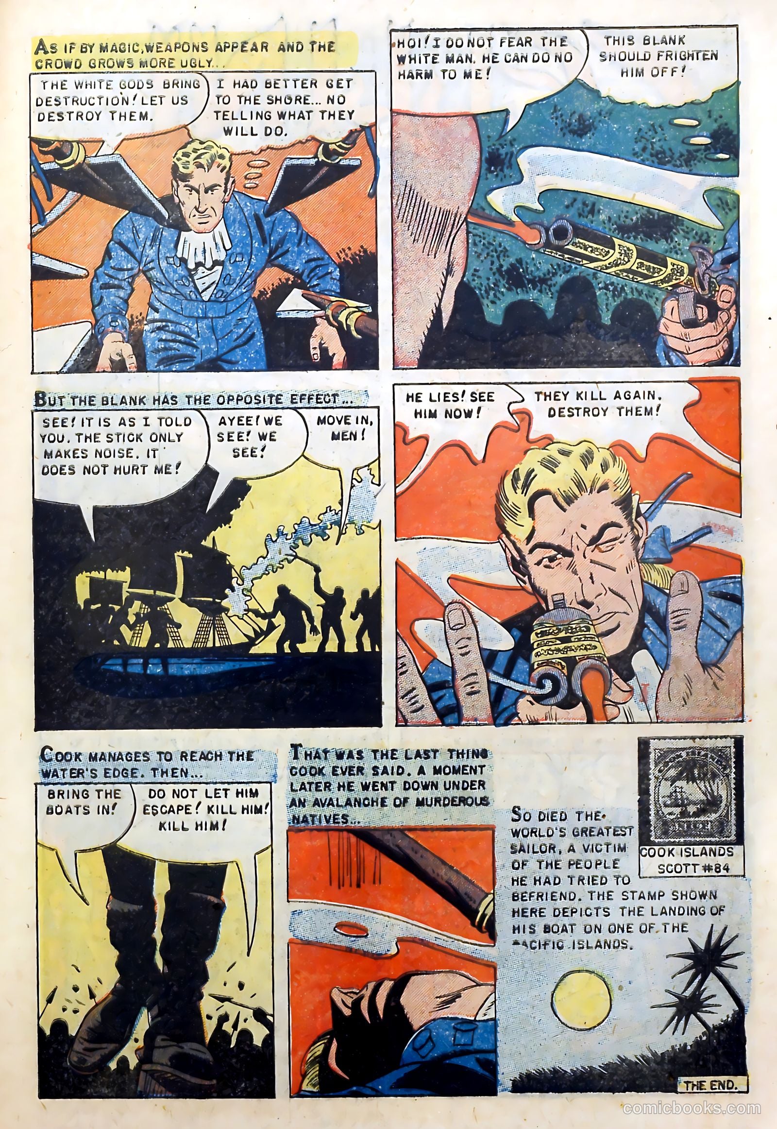 Thrilling Adventures in Stamps Comics #8 — page 32 of 55