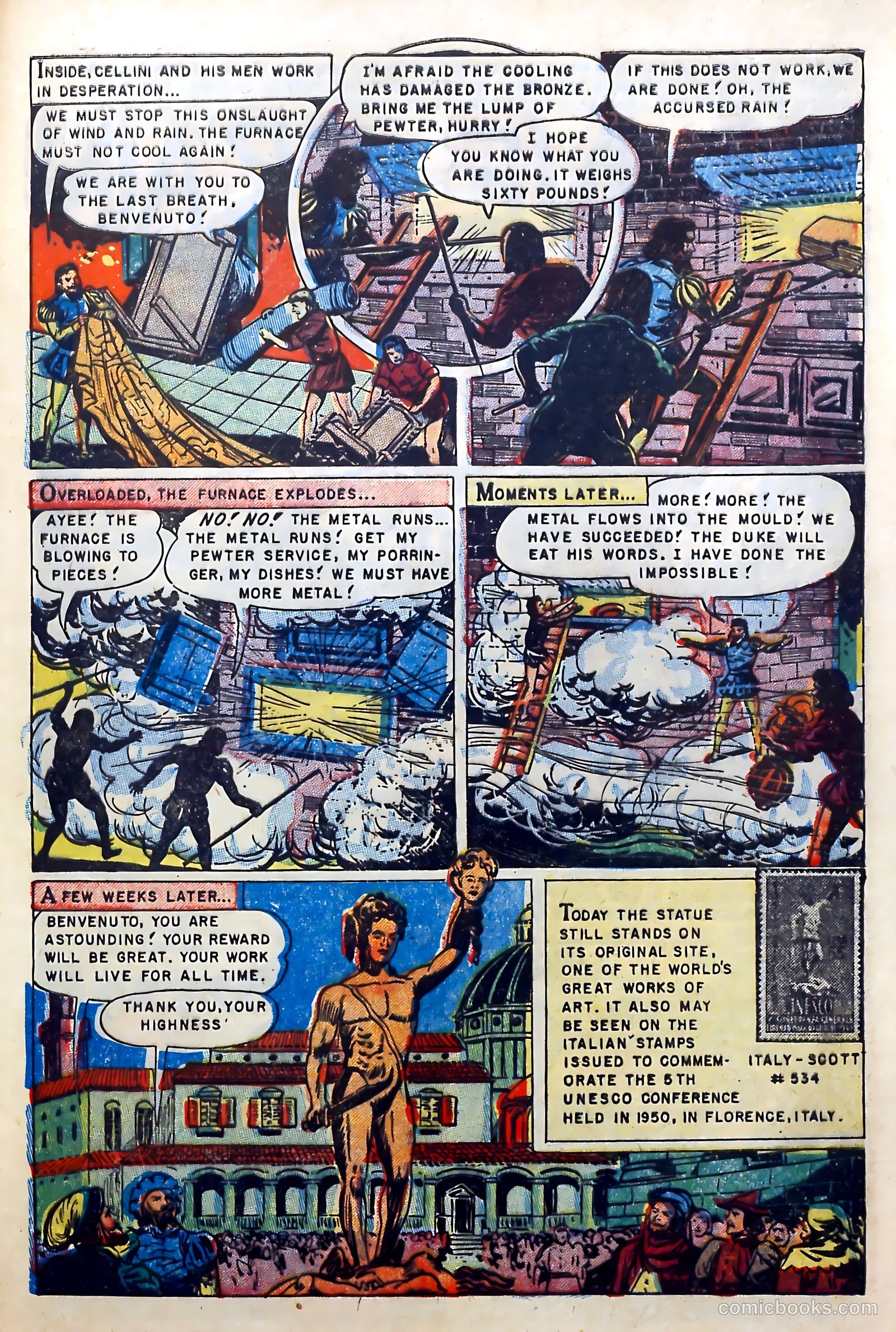 Thrilling Adventures in Stamps Comics #8 — page 36 of 55
