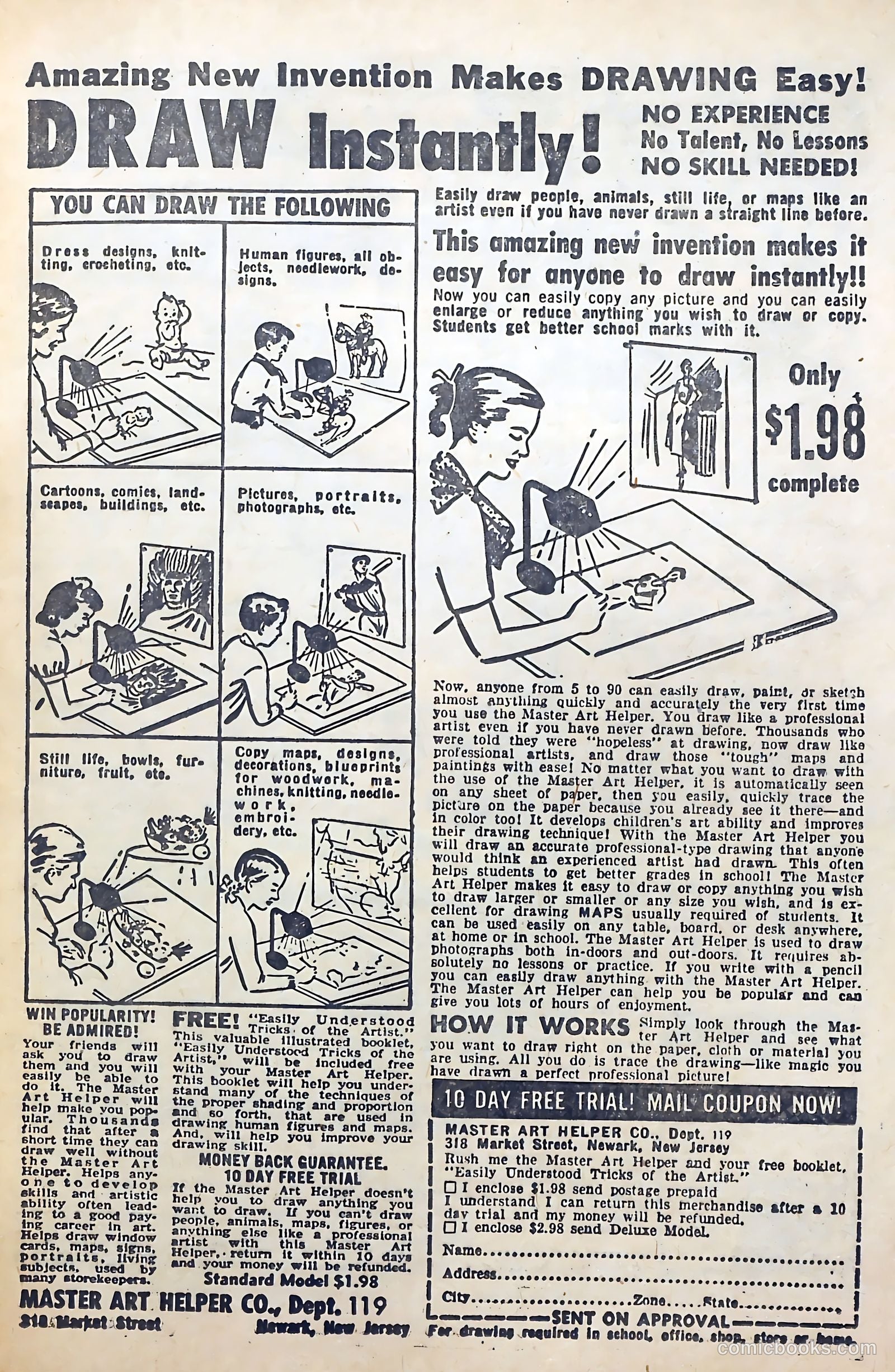 Thrilling Adventures in Stamps Comics #8 — page 52 of 55