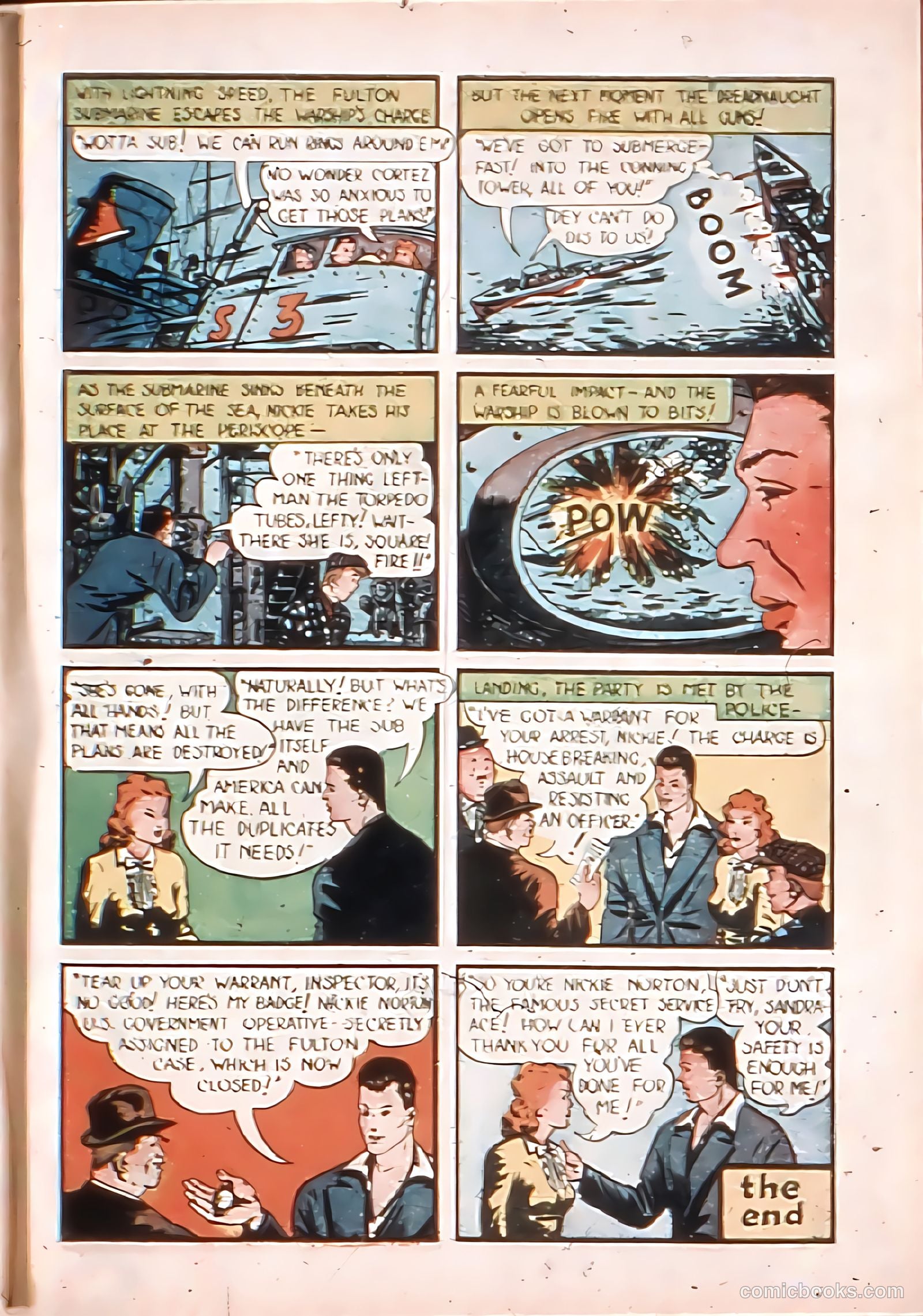 Thrilling Comics #1 — page 63 of 68