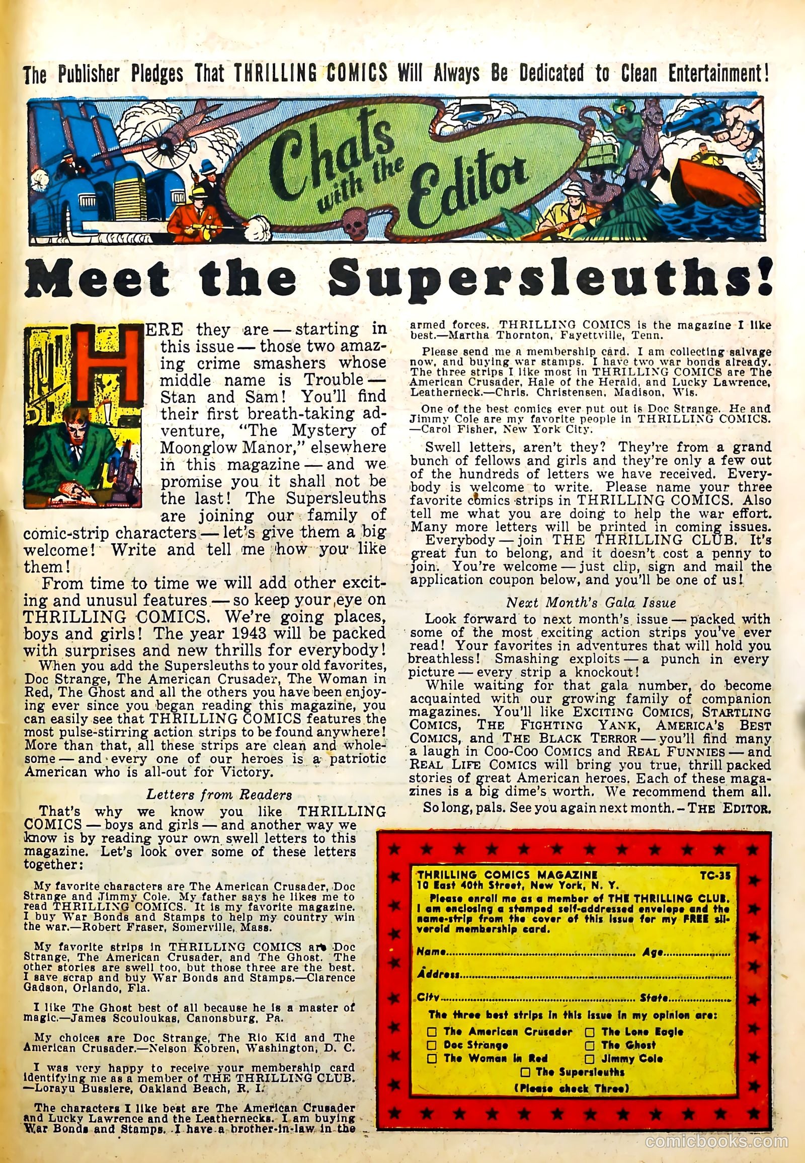 Thrilling Comics #35 — page 59 of 68