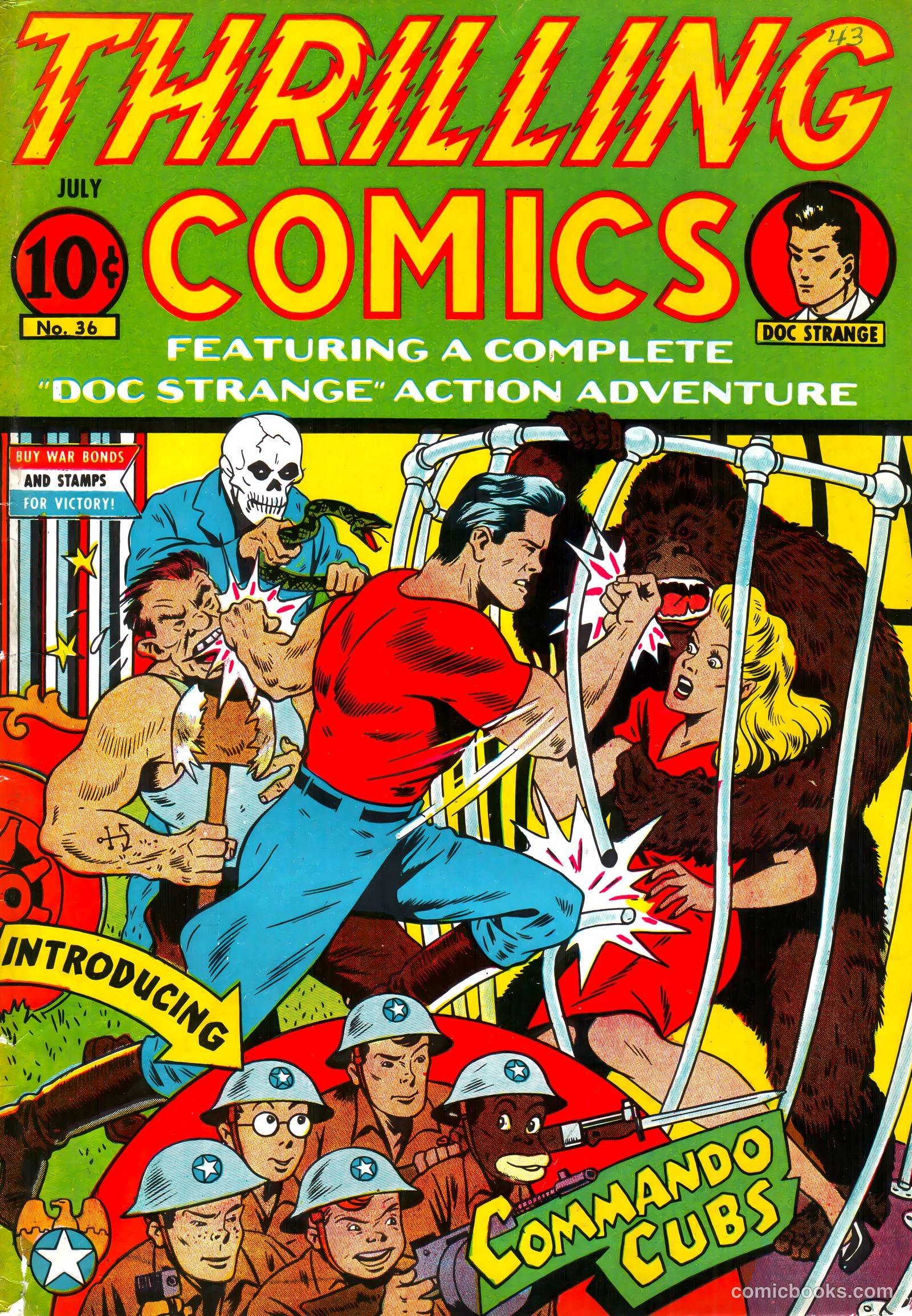 Thrilling Comics #36 — page 1 of 60