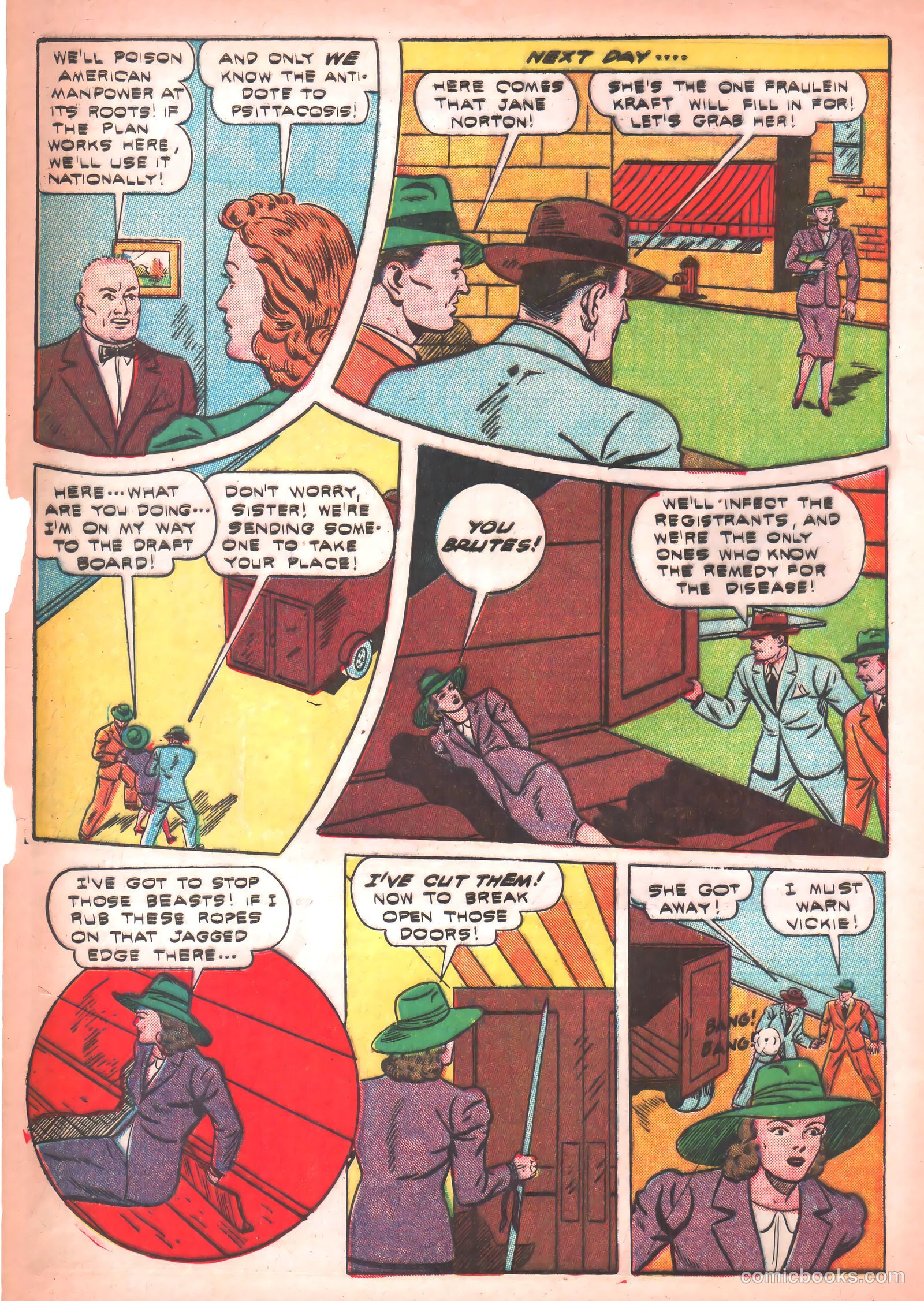 Thrilling Comics #36 — page 50 of 60