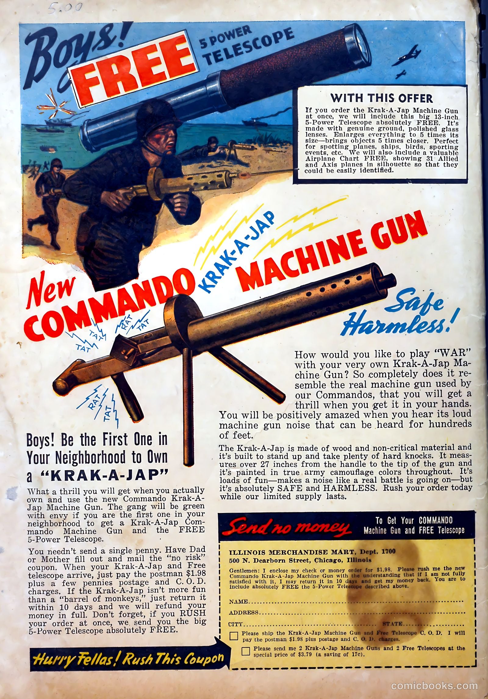 Thrilling Comics #37 — page 60 of 60