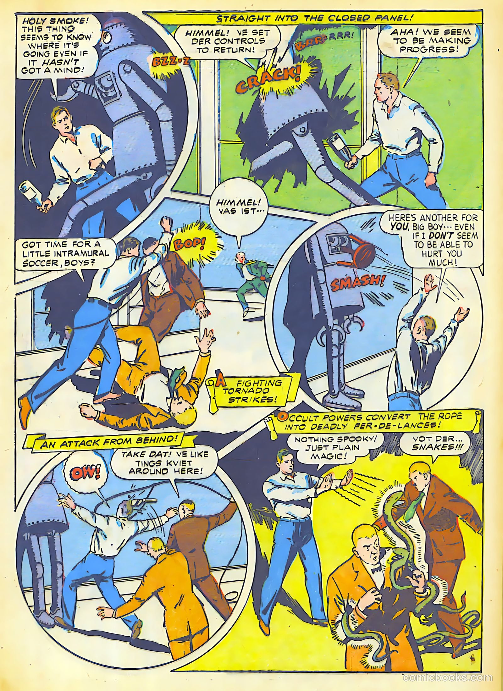 Thrilling Comics #39 — page 50 of 54
