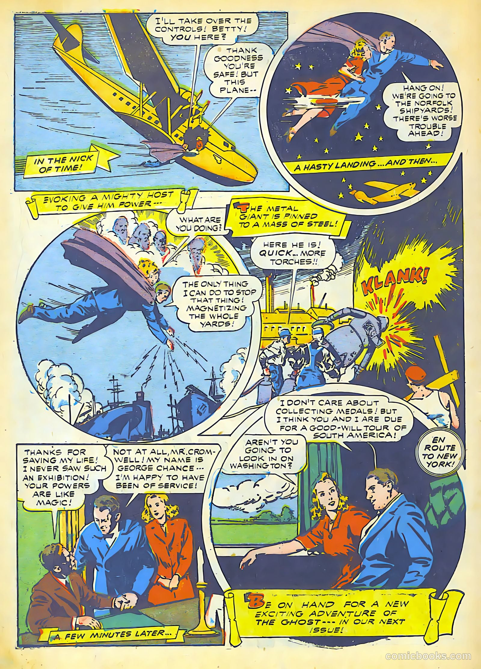 Thrilling Comics #39 — page 54 of 54