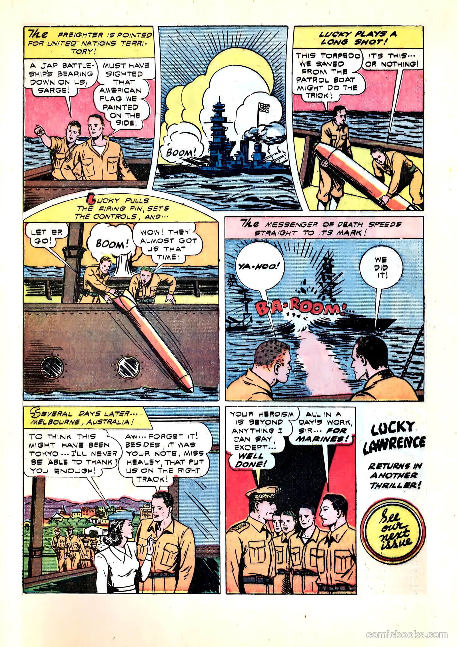 Thrilling Comics #40 — page 57 of 60