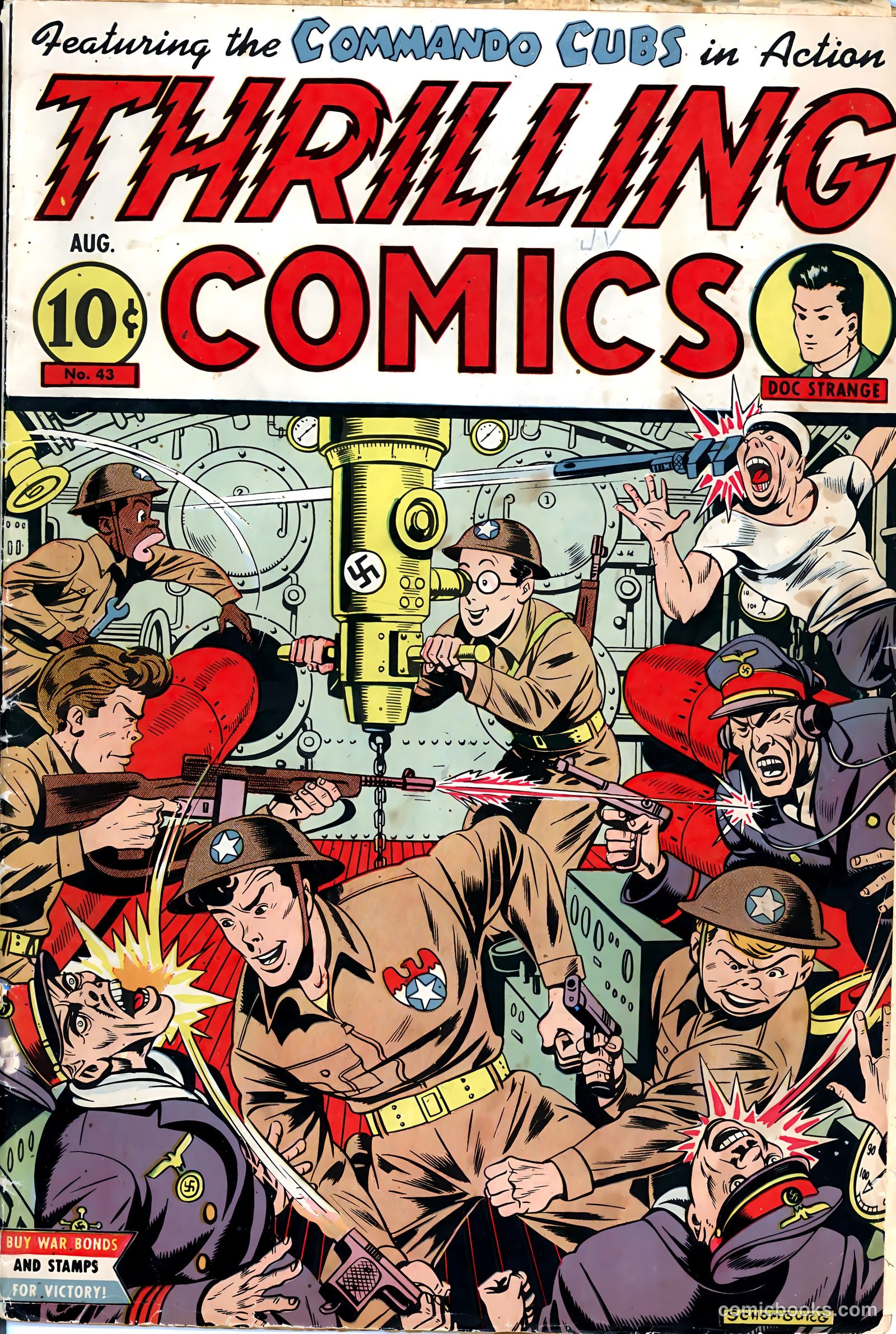 Thrilling Comics #43 — page 1 of 53