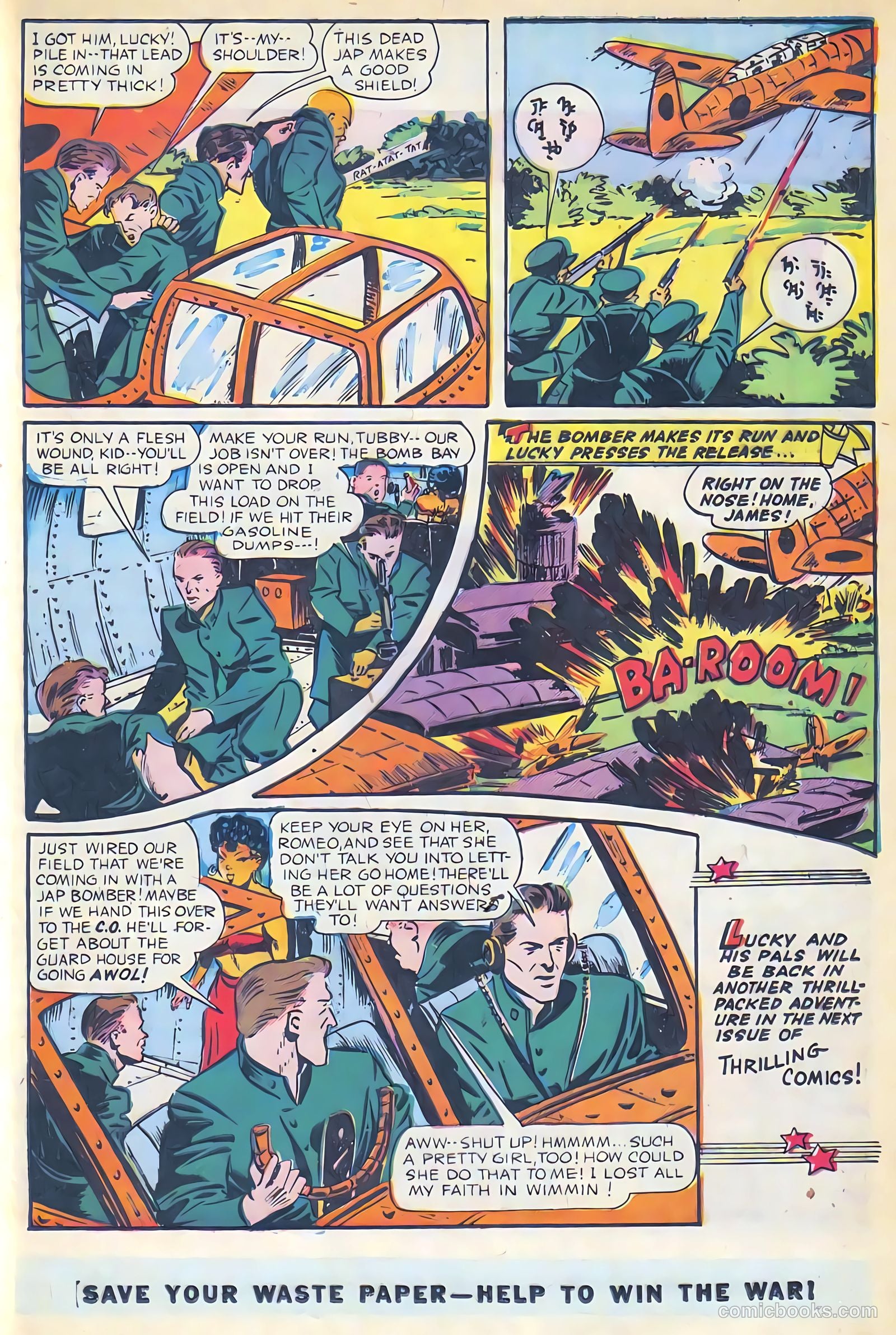 Thrilling Comics #45 — page 33 of 52