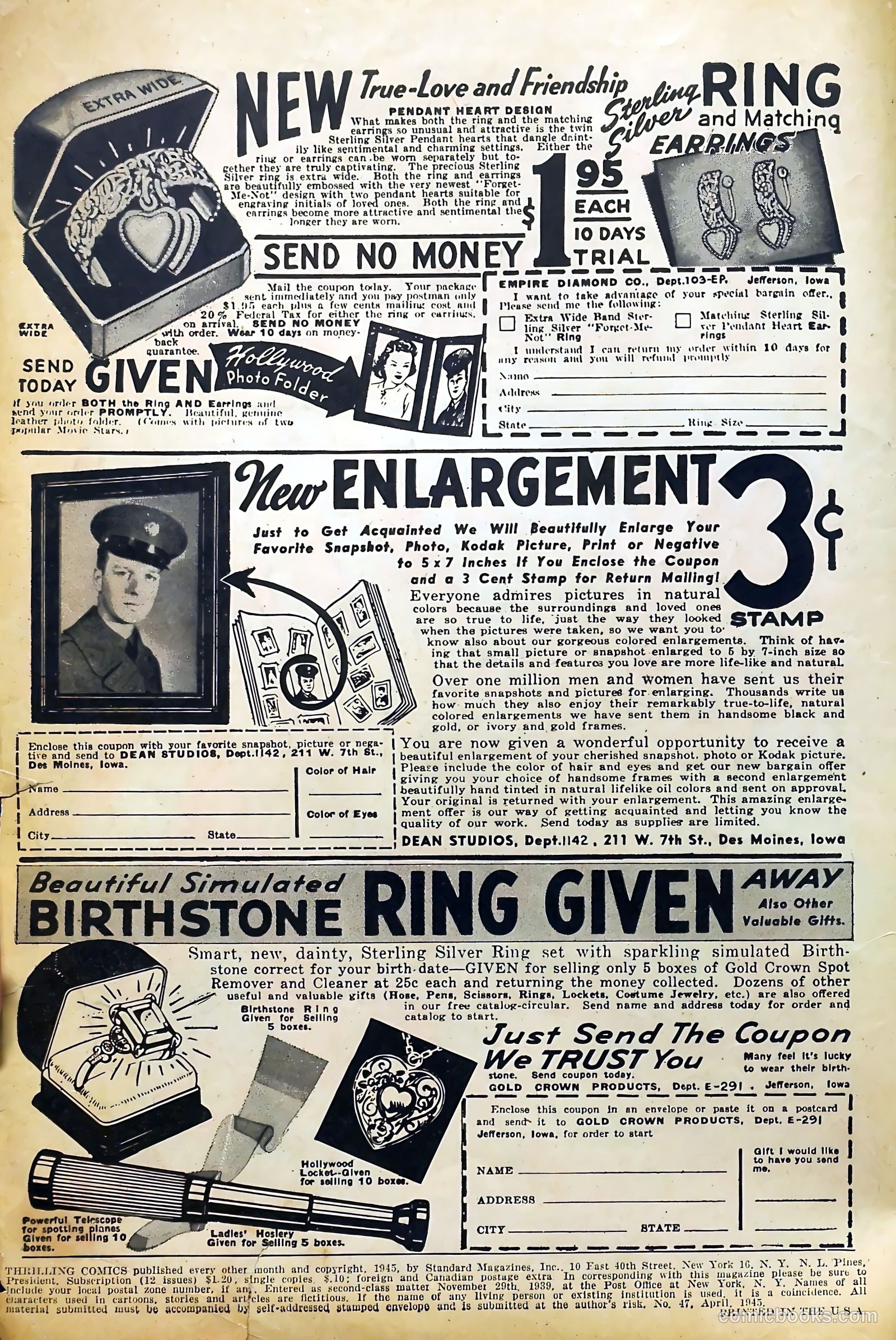 Thrilling Comics #47 — page 2 of 52