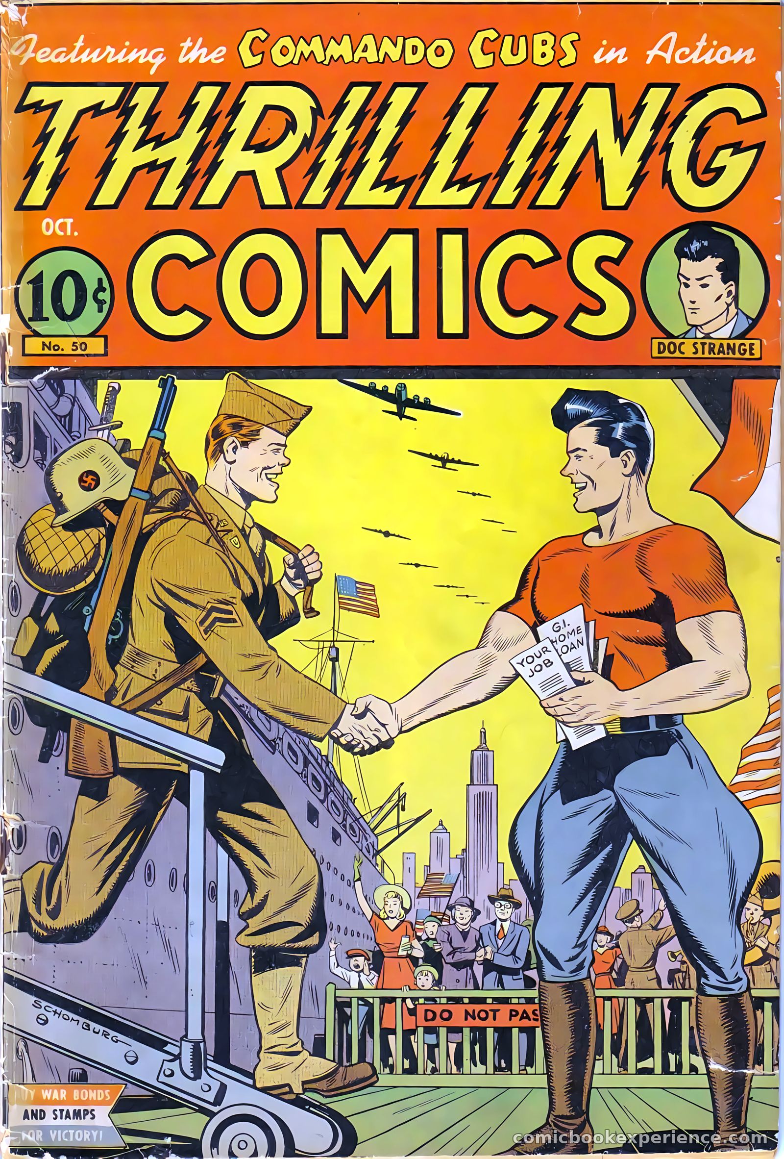 Thrilling Comics #50 — page 1 of 52