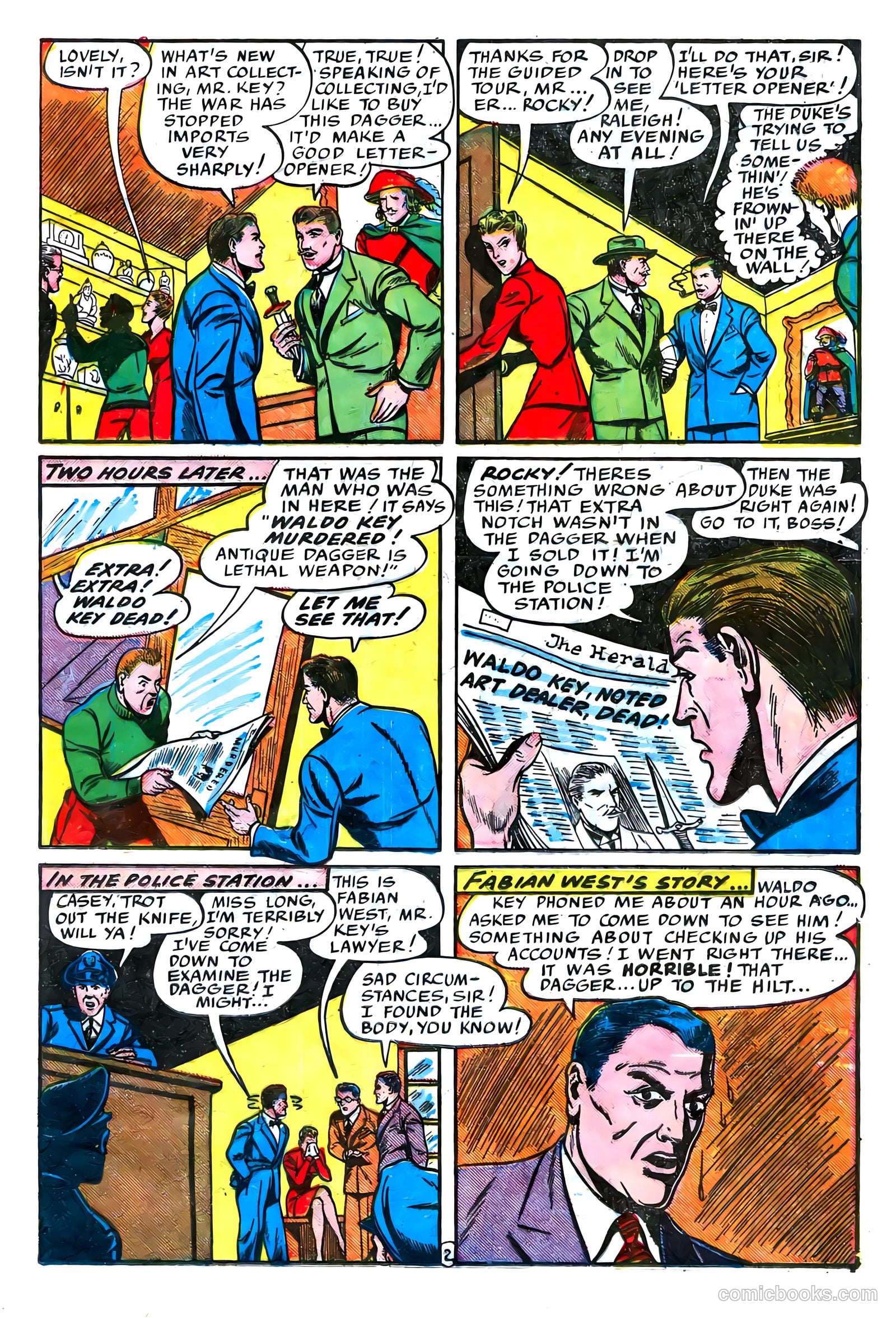 Thrilling Comics #53 — page 25 of 52