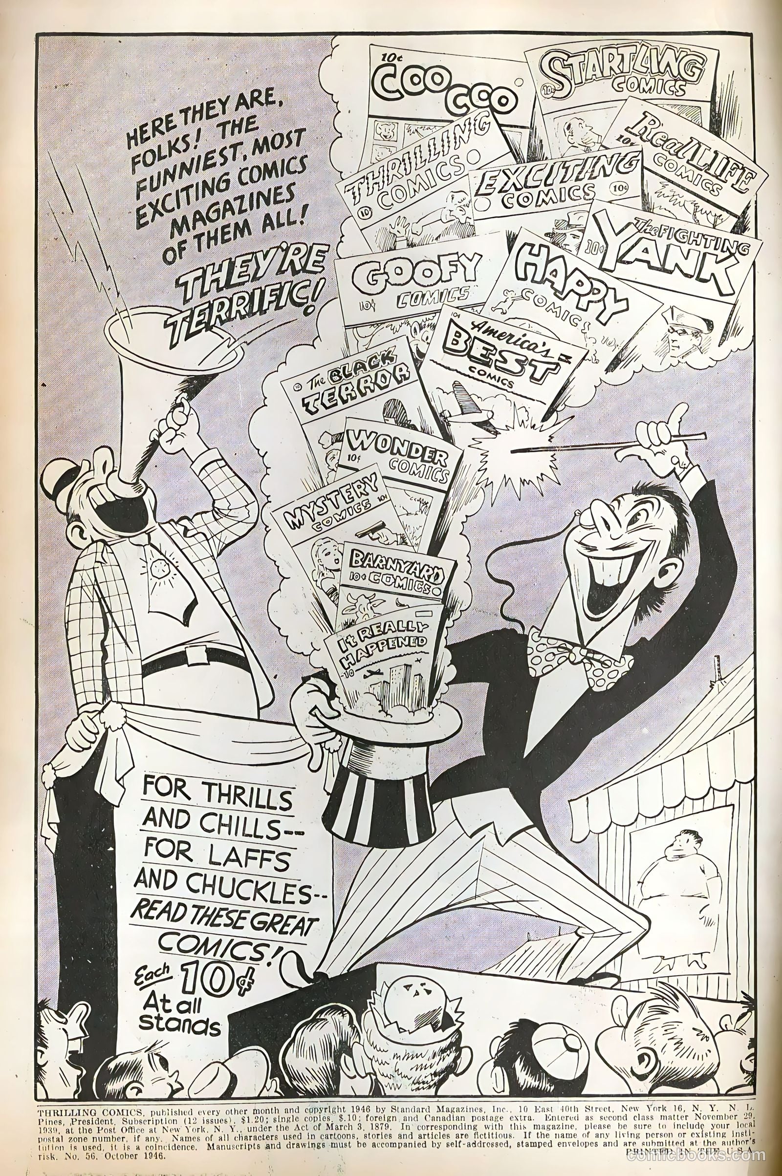 Thrilling Comics #56 — page 2 of 50
