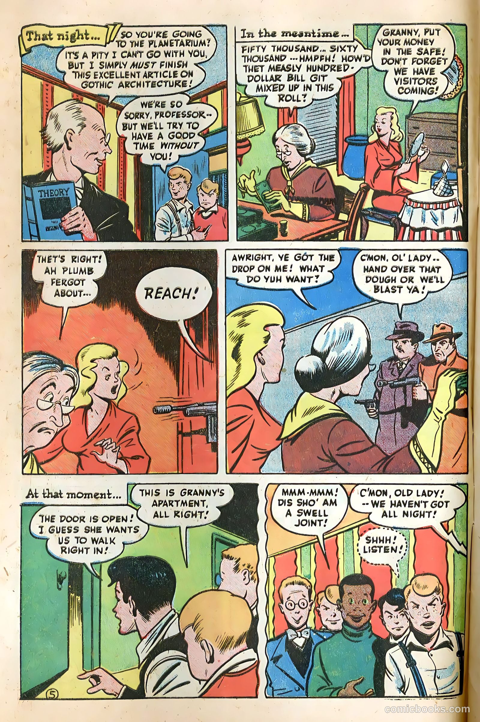 Thrilling Comics #56 — page 7 of 50