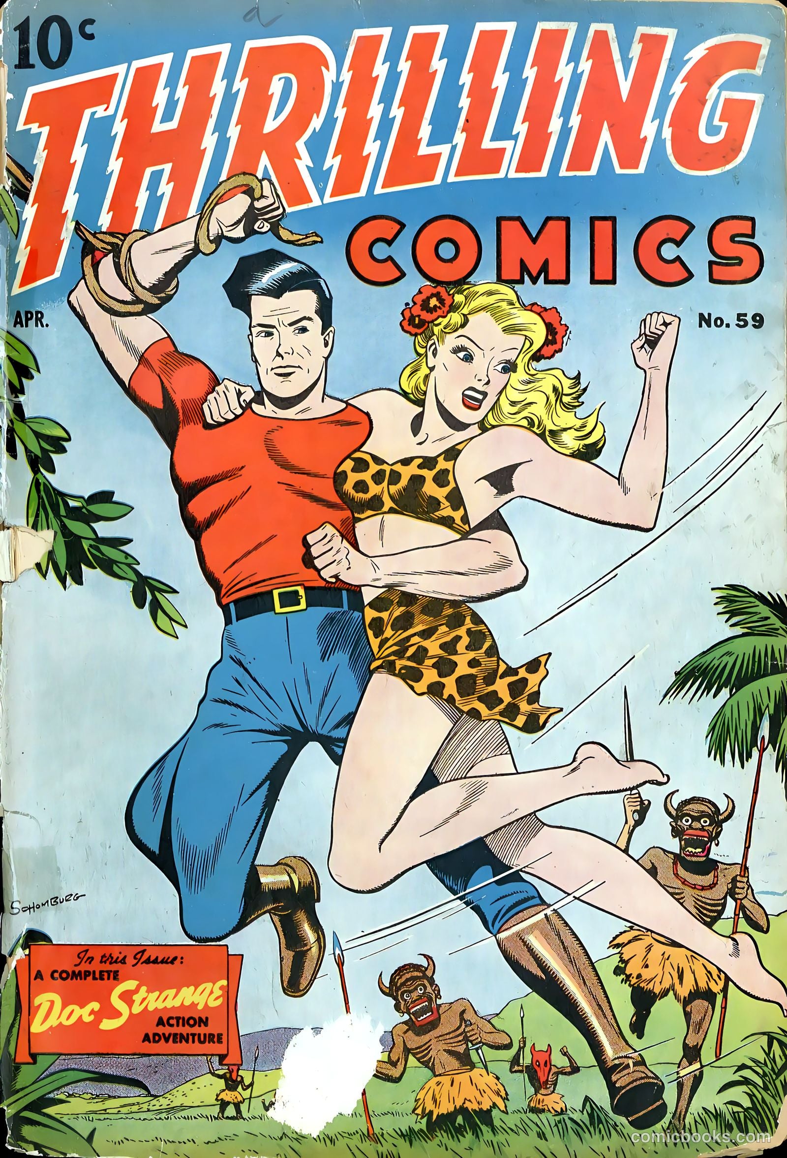 Thrilling Comics #59 — page 1 of 50