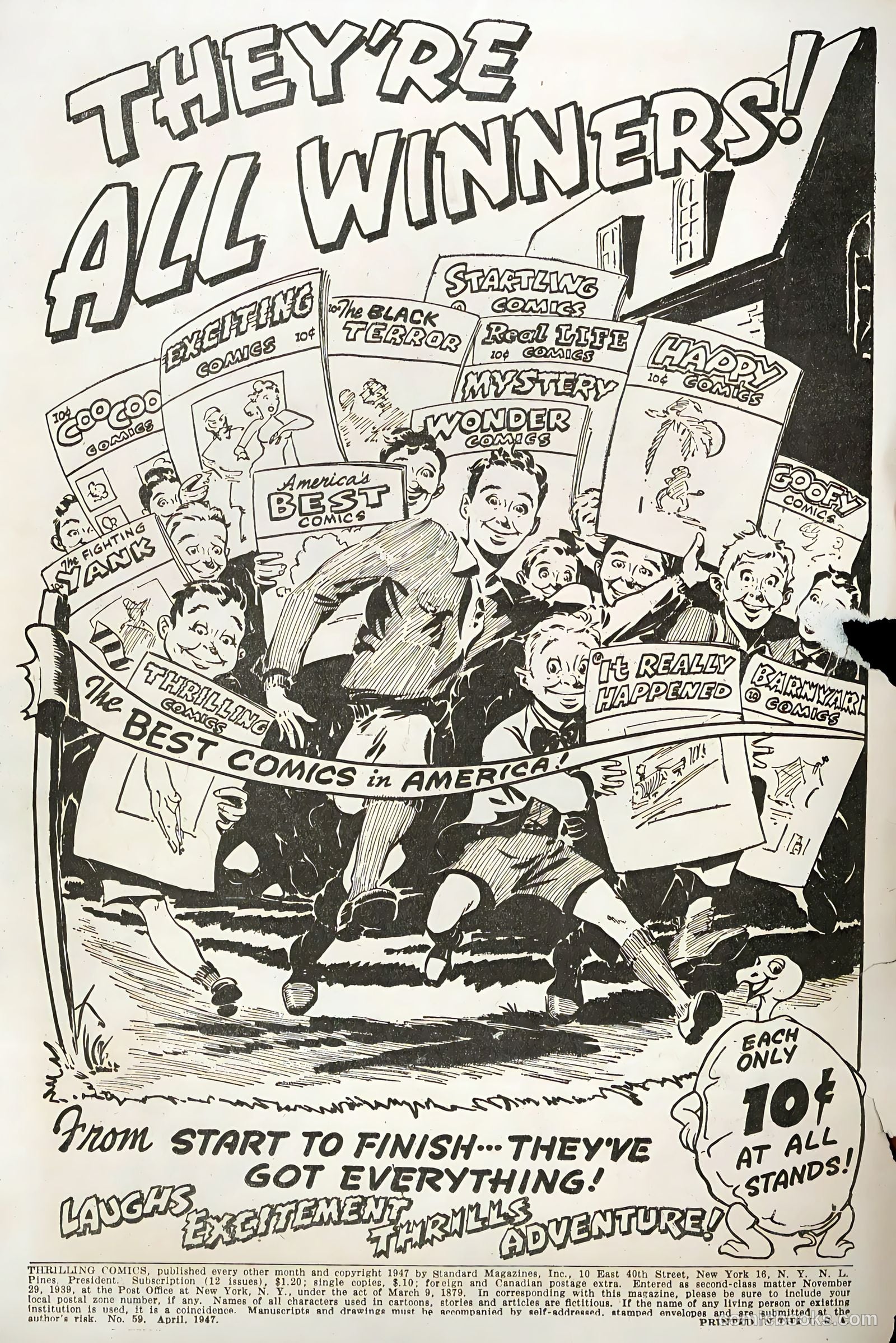 Thrilling Comics #59 — page 2 of 50