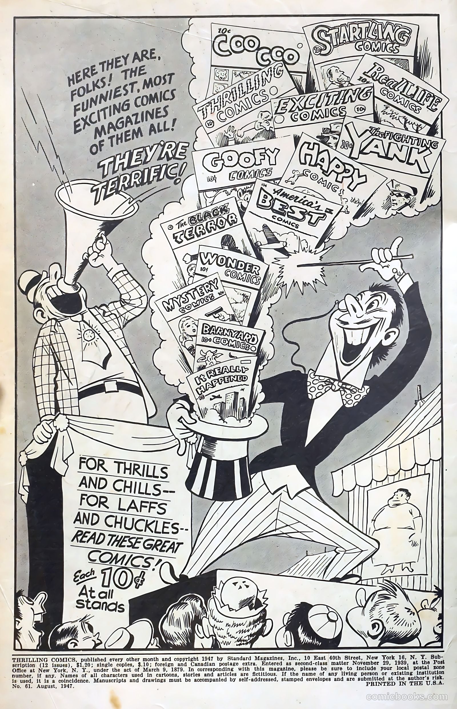Thrilling Comics #61 — page 2 of 53