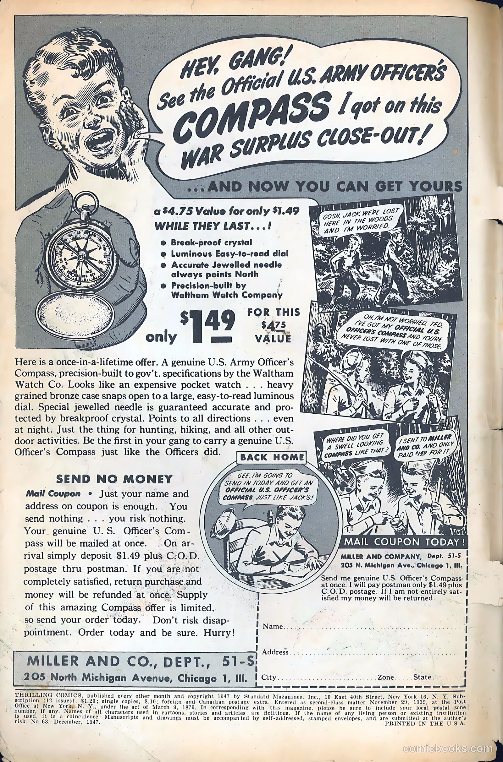 Thrilling Comics #63 — page 2 of 51