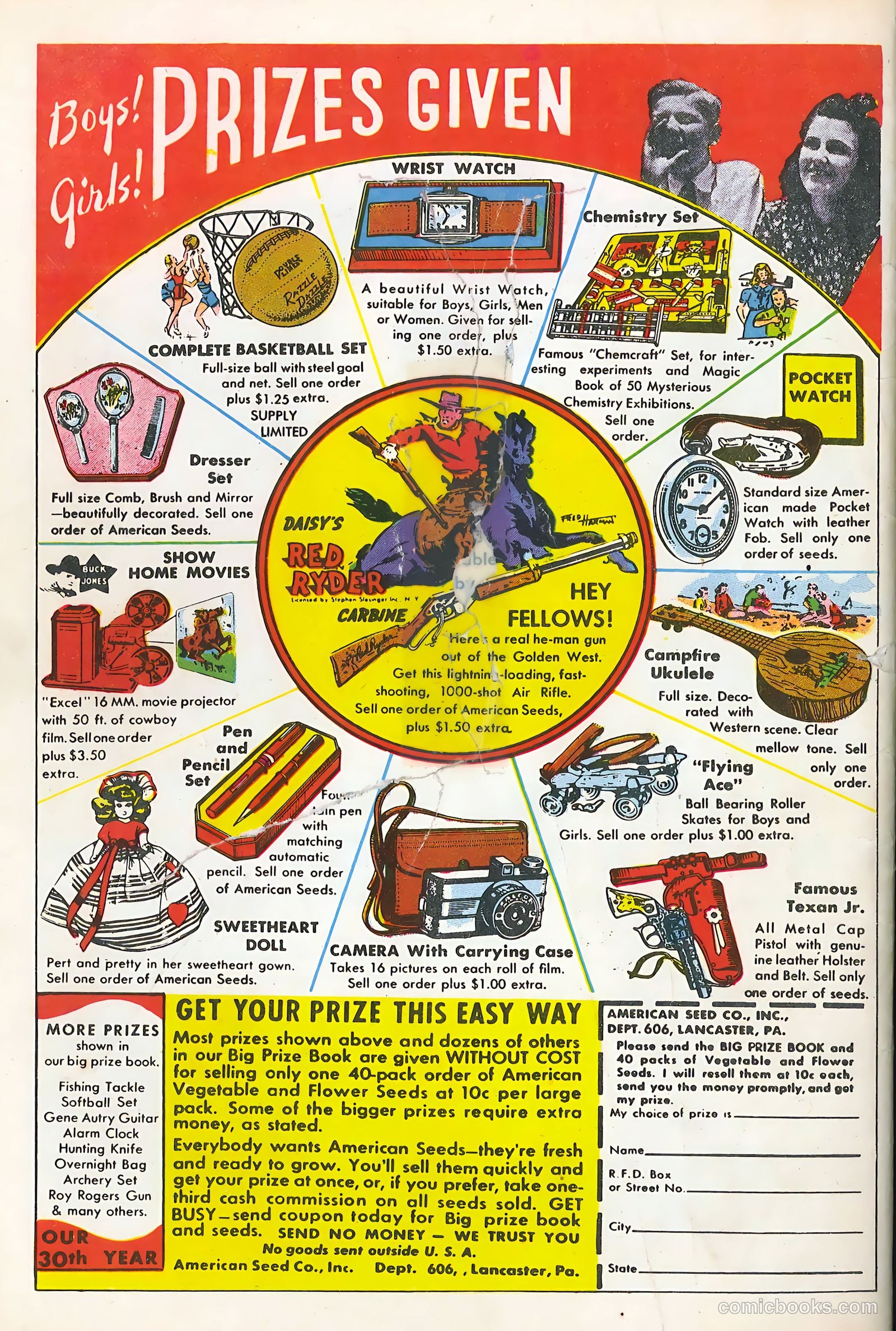 Thrilling Comics #64 — page 52 of 52