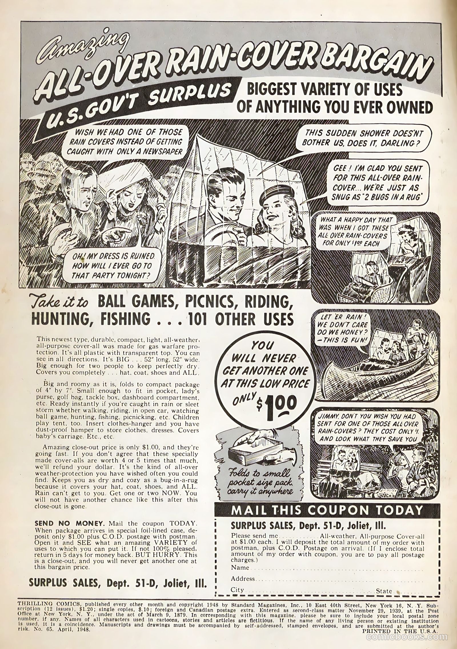 Thrilling Comics #65 — page 2 of 52