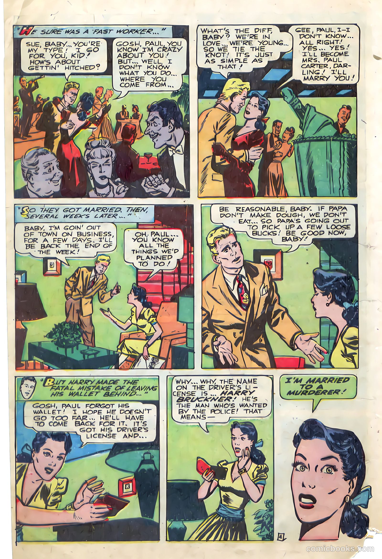 Thrilling Comics #70 — page 16 of 52