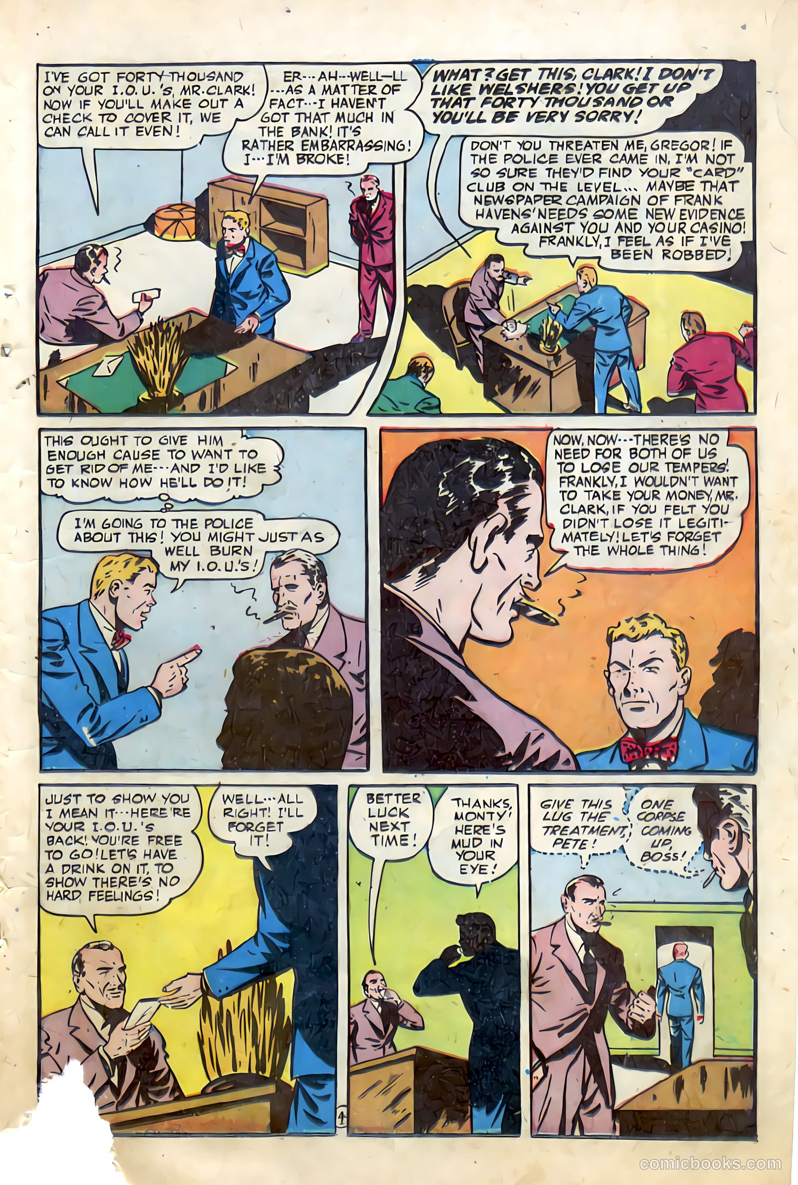 Thrilling Comics #70 — page 31 of 52